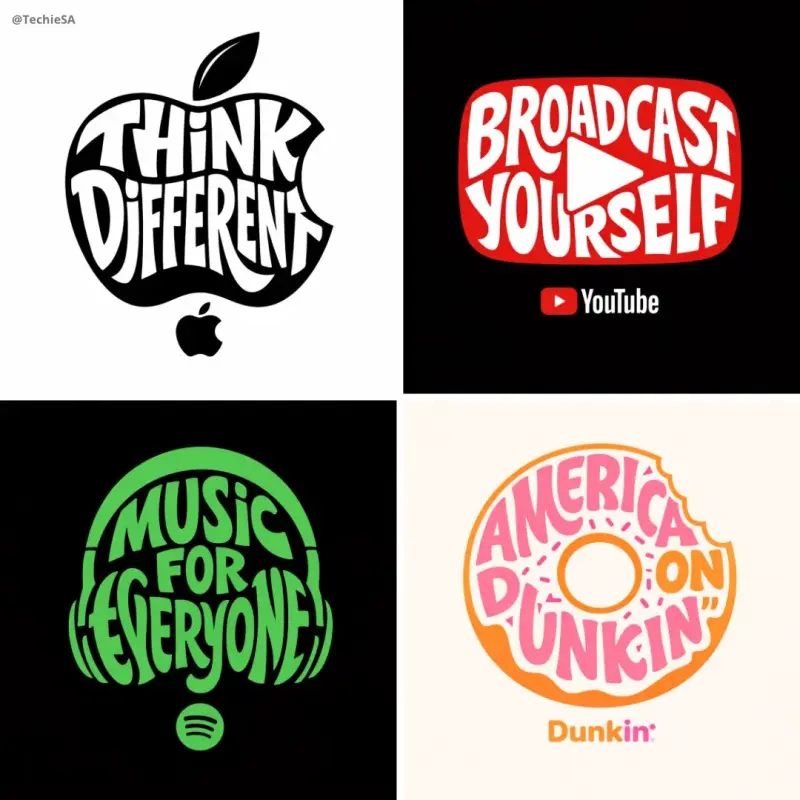 Create a typographic illustration shaped like a [OBJECT], where the text [BRAND SLOGAN]