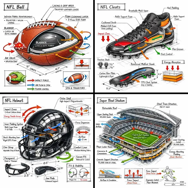 Create a technical infographic of [OBJECT] with a 45-degree isometric 3D perspective, sl