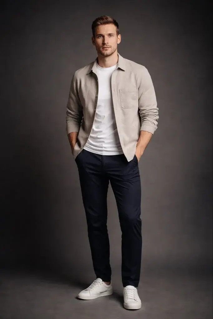 Photorealistic studio portrait of an average British man in his late 20s to early 40s, n