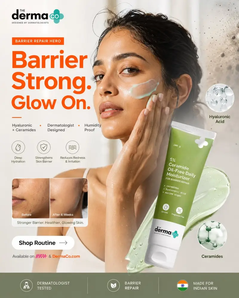 GPT image V2 Prompt share Created a premium Indian skincare SMM campaign system focused on makin