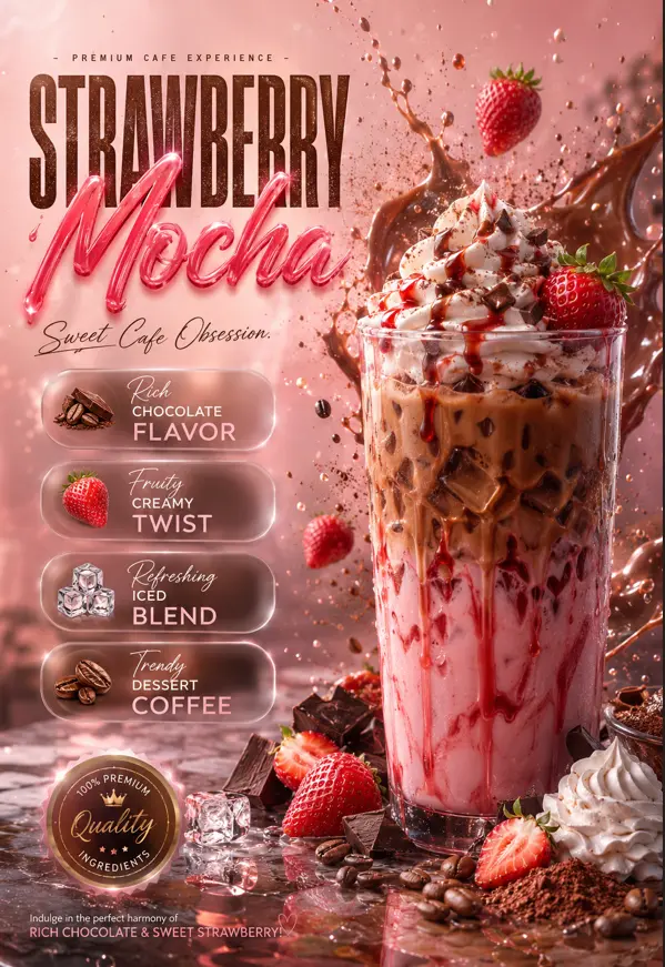 A delicious glass to beat this summer heat. Made them with gpt Prompt 🔽 Ultra realistic hazelnu