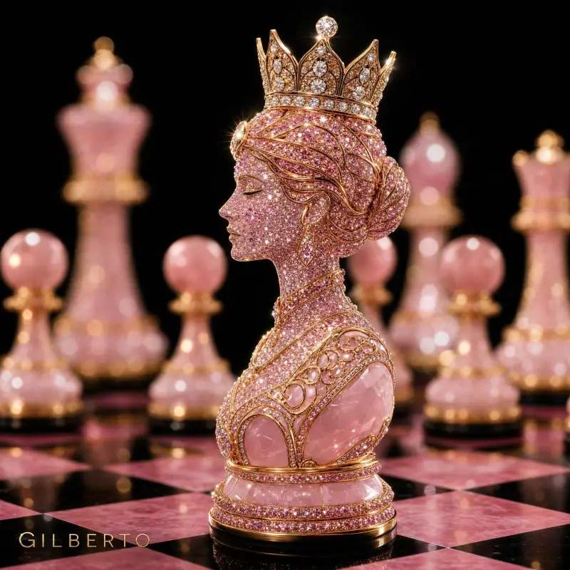 Checkmate in Haute Couture♟️ @ImagineArt_X @imagineart_creo Classical elegance transformed into