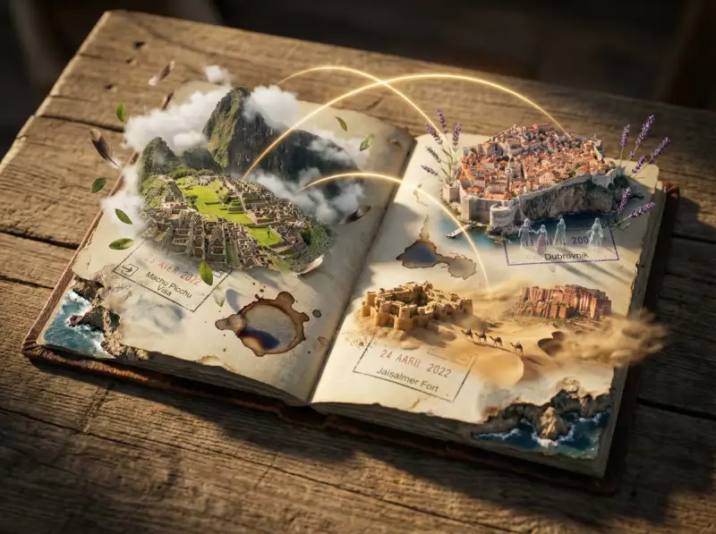护照之旅 3D 地图集（图 4）