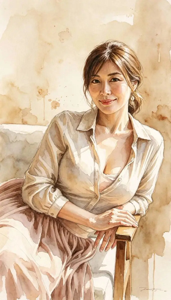 大师级水彩肖像画（图 2）