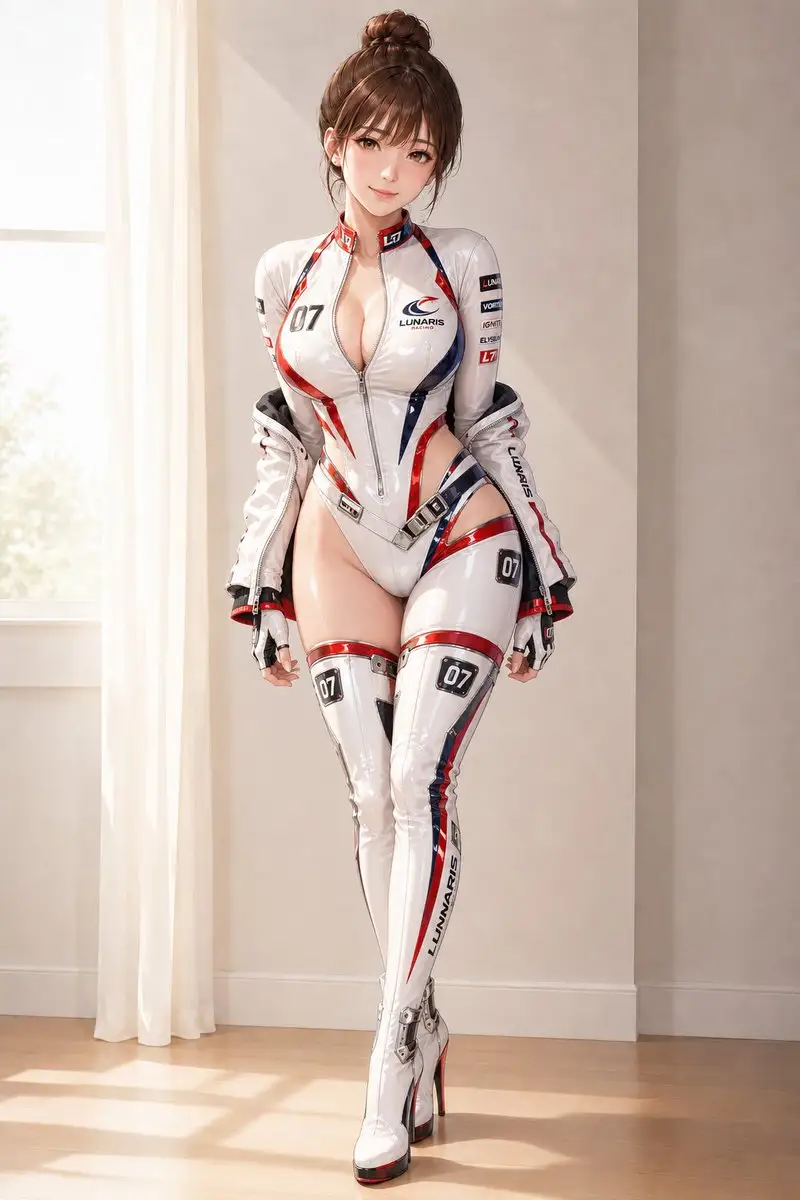 优雅动漫女性肖像（图 4）