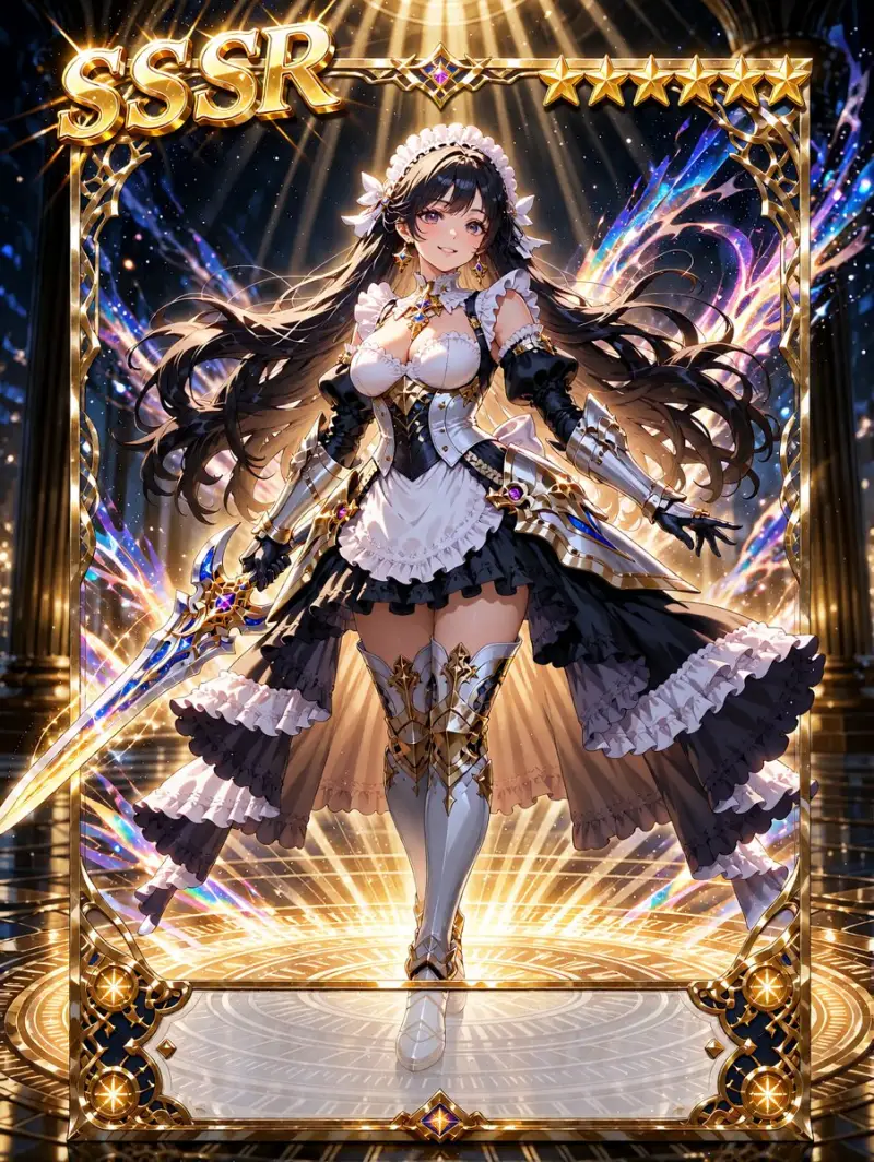 SSR 奇幻抽卡角色卡牌（图 2）
