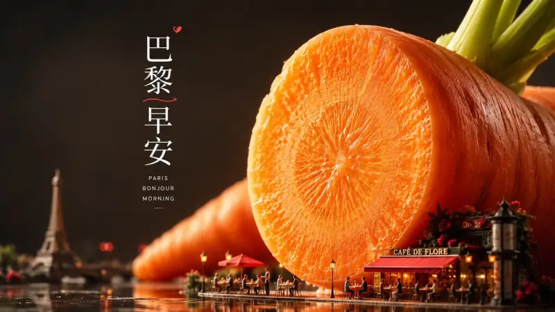 超现实巴黎清晨洋葱海报（图 4）