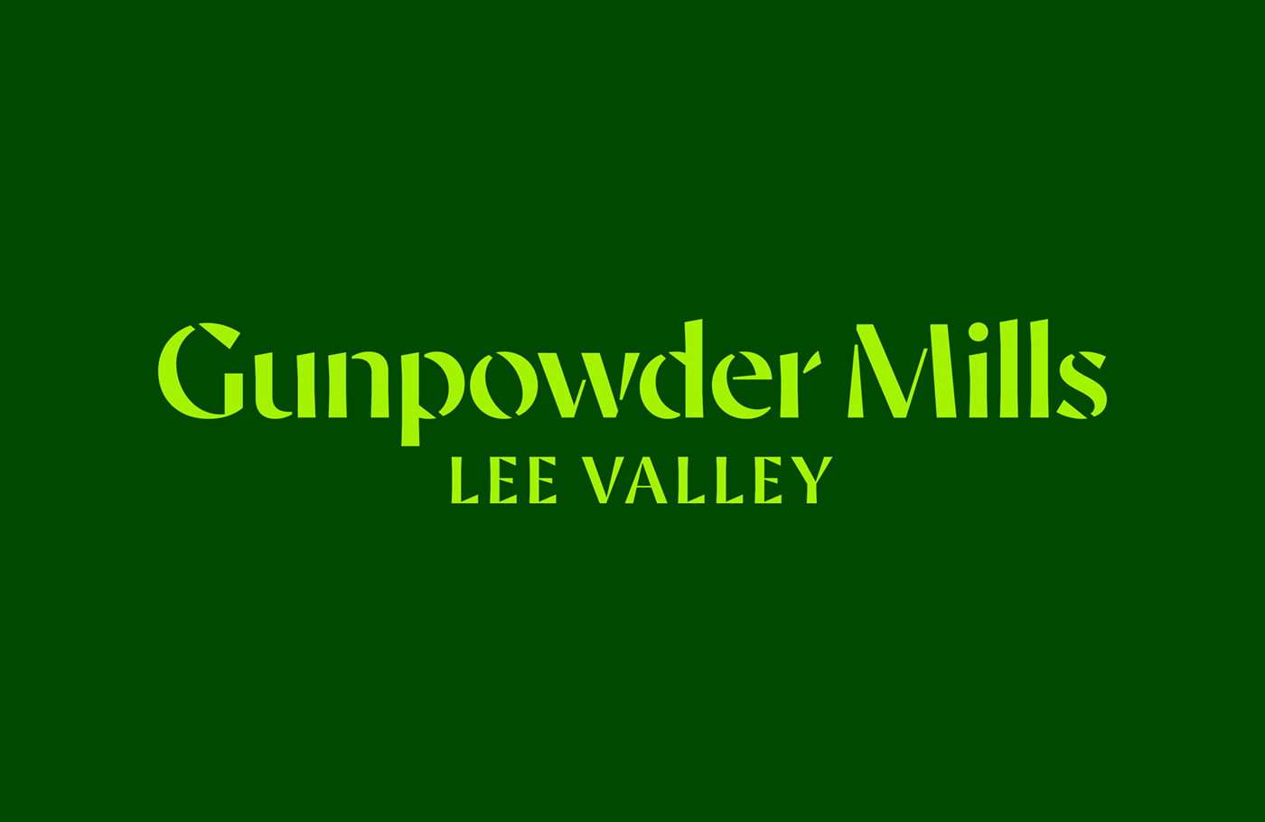 Gunpowder Mills