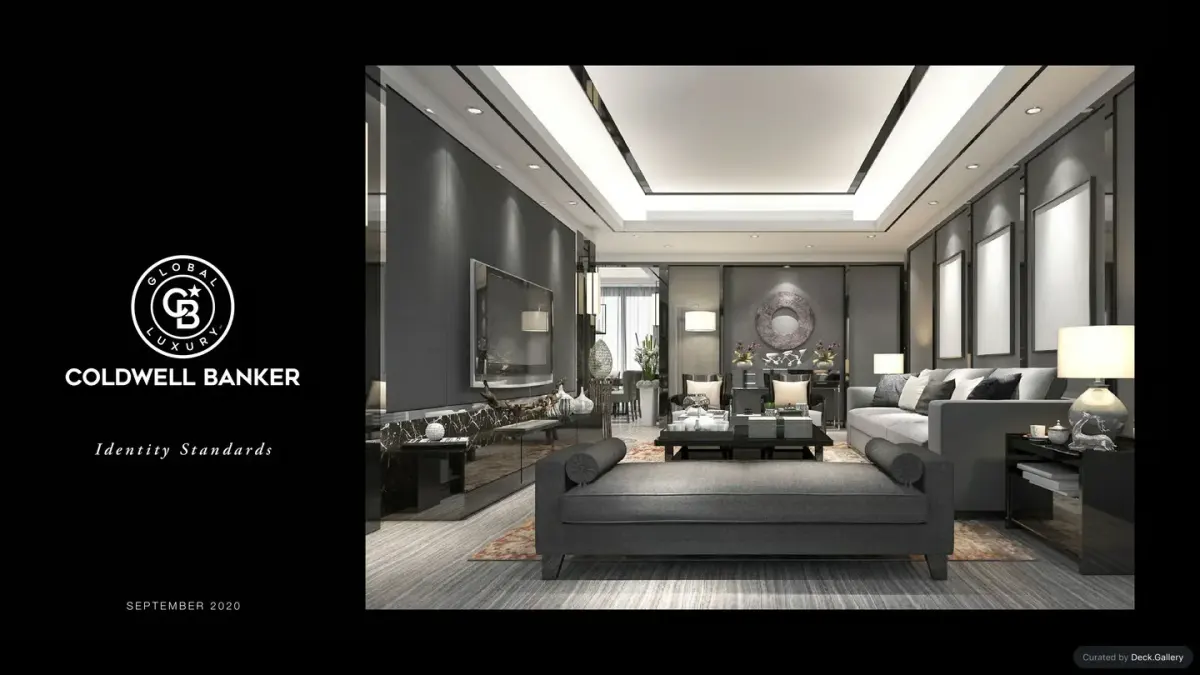 Coldwell Banker Identity Standards 2020 幻灯片封面
