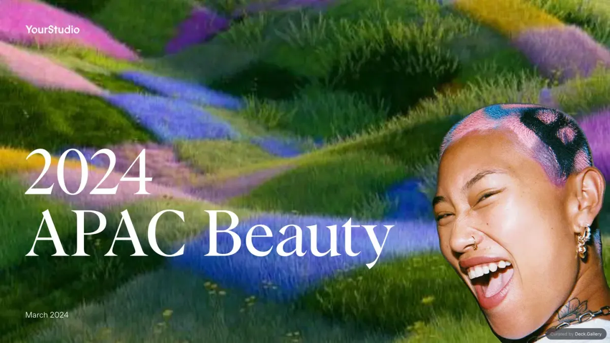 APAC Beauty 2024 幻灯片封面