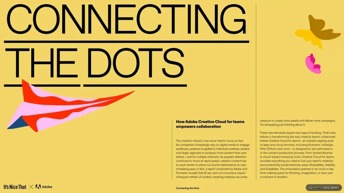 Adobe Creative Cloud for Teams 2025 幻灯片封面