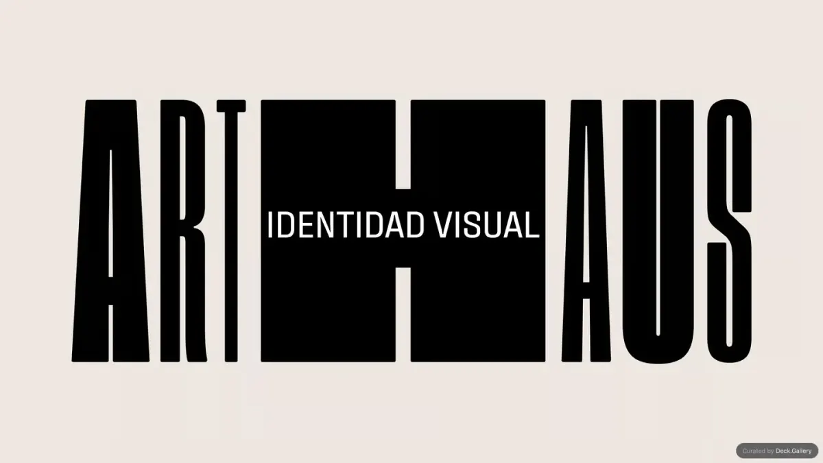 ARTHAUS Brand Guidelines 2022 幻灯片封面