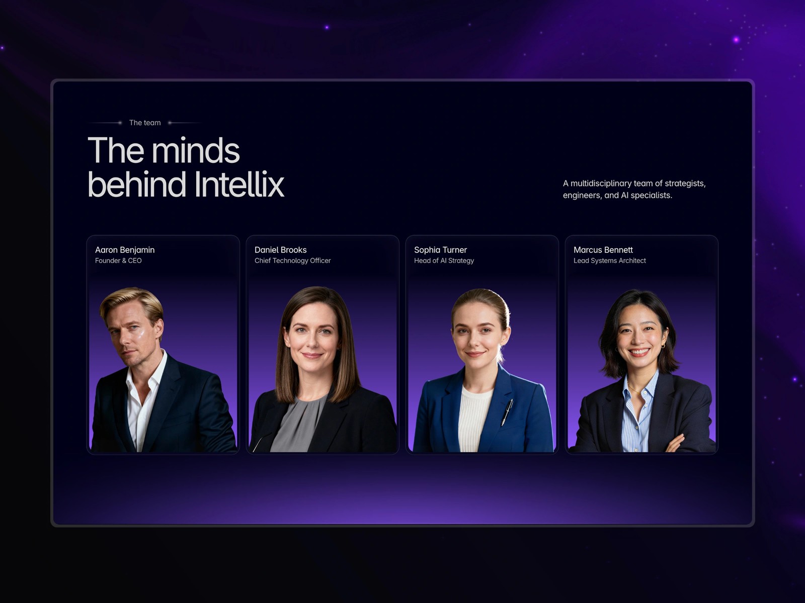 现代专业 AI 产品官网设计灵感，人工智能、SaaS Framer 网站模板详情图 4