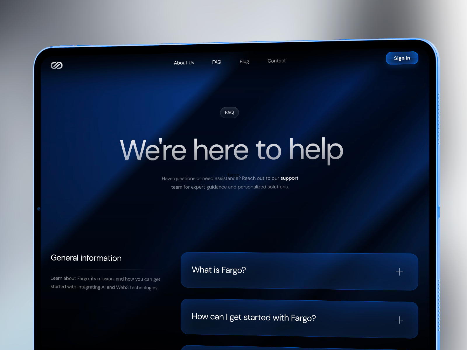 高级暗黑现代 AI 产品官网设计灵感，Web3、人工智能 Framer 网站模板详情图 4