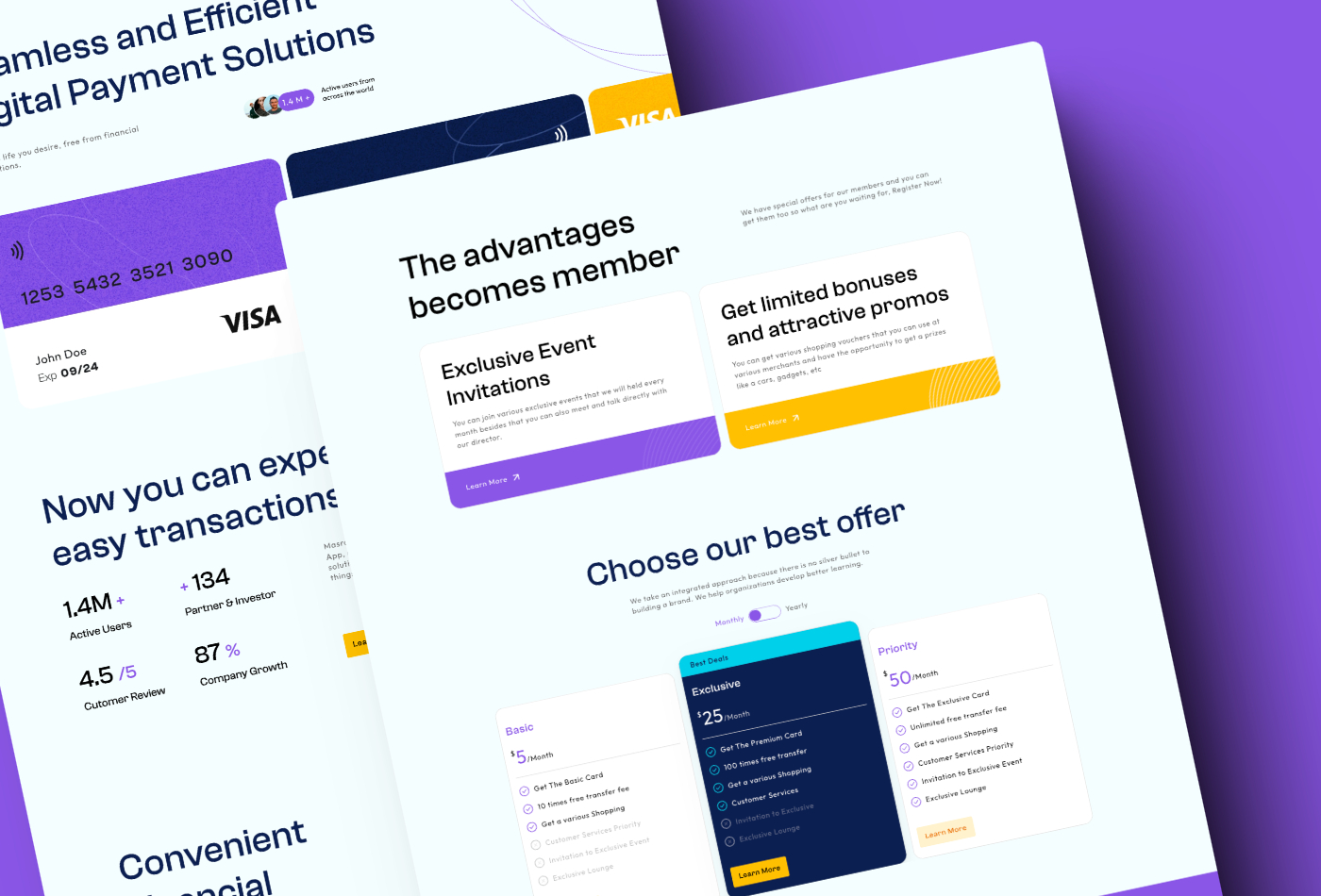 现代专业 SaaS 产品官网设计灵感，SaaS Framer 网站模板详情图 3