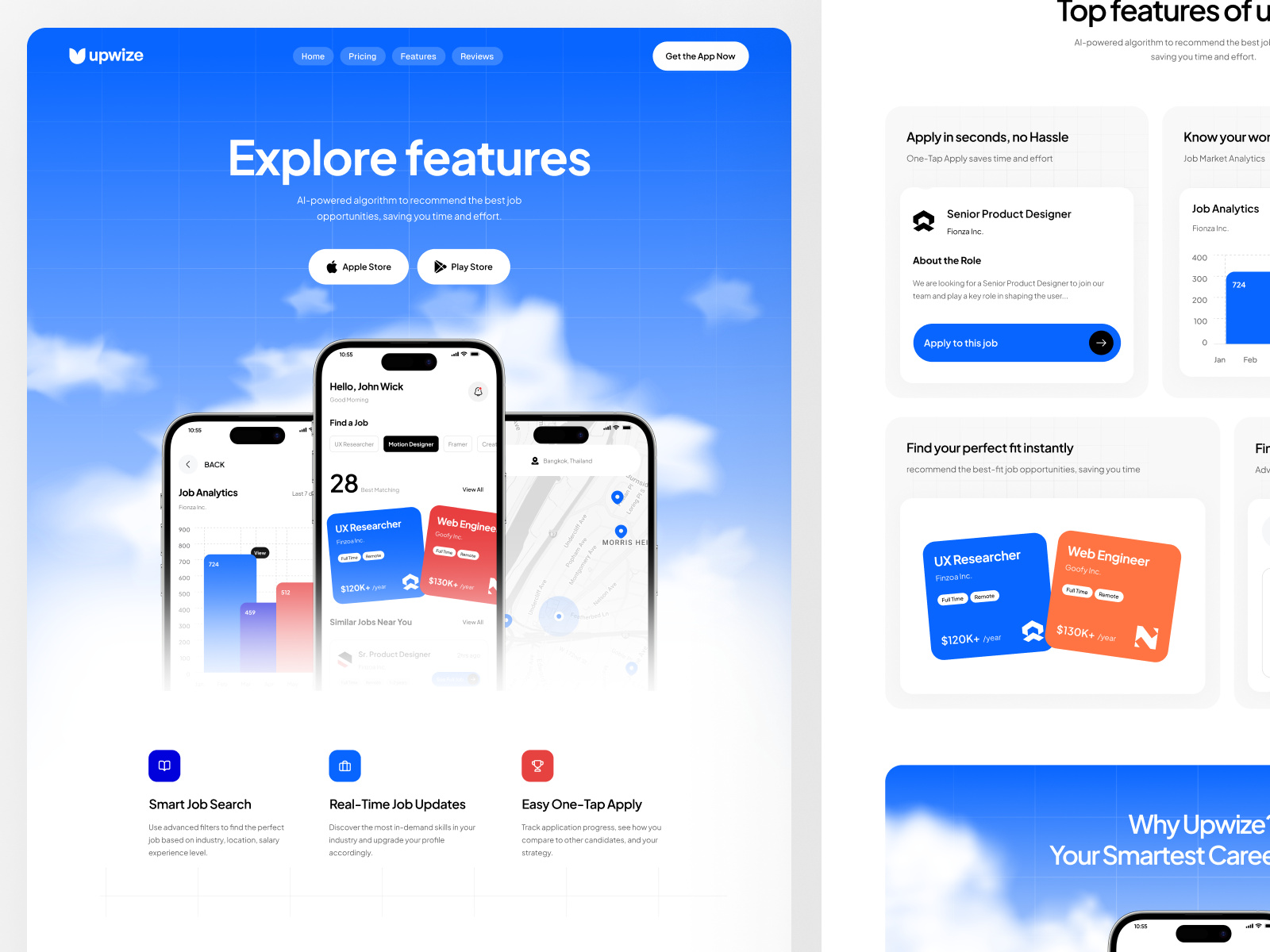 现代专业 SaaS 产品官网设计灵感，SaaS、落地页 Framer 网站模板详情图 2