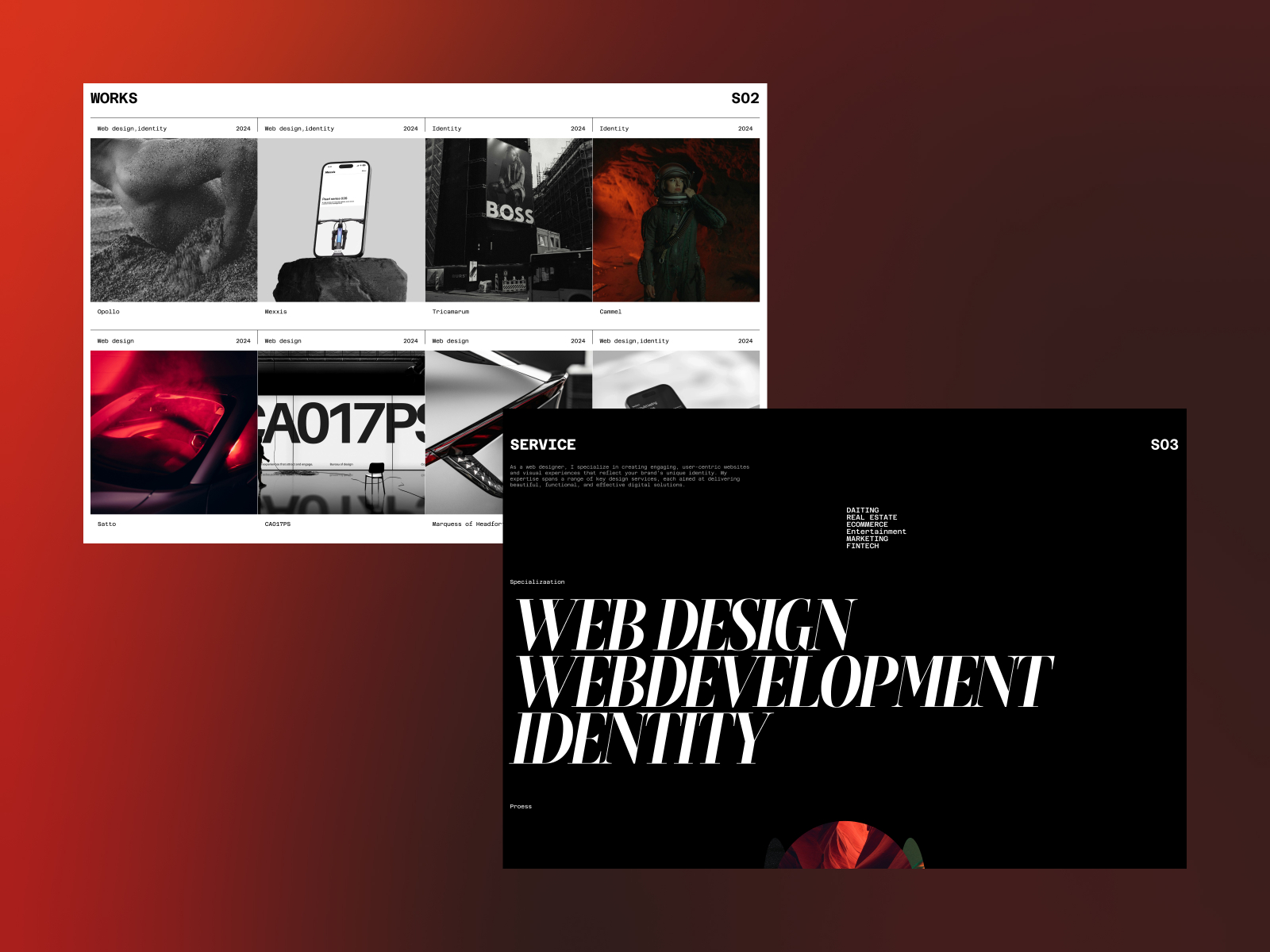 极简创意机构官网设计灵感，设计工作室、作品集 Framer 网站模板详情图 2