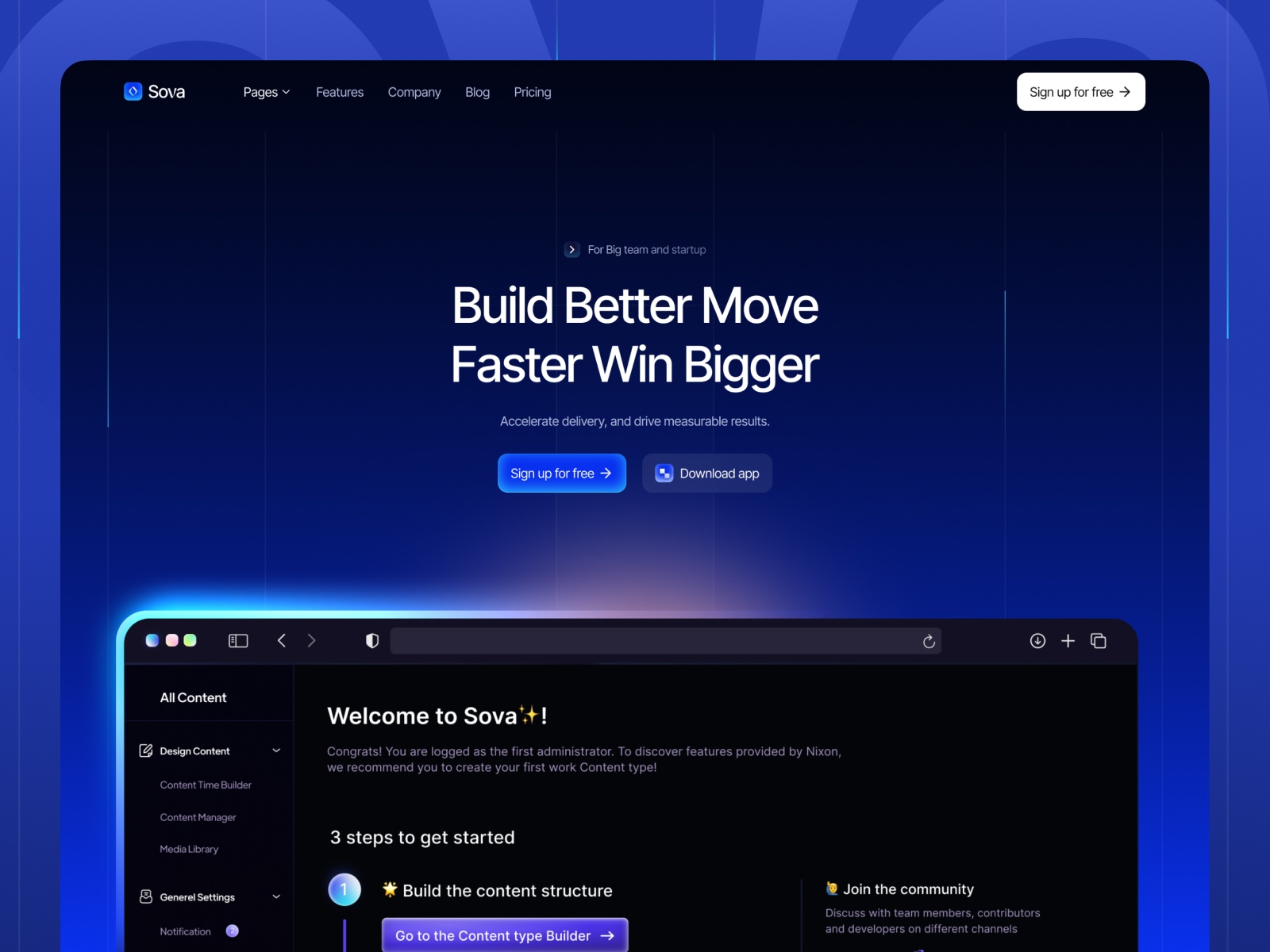 现代专业 SaaS 产品官网设计灵感，人工智能、SaaS Framer 网站模板详情图 1