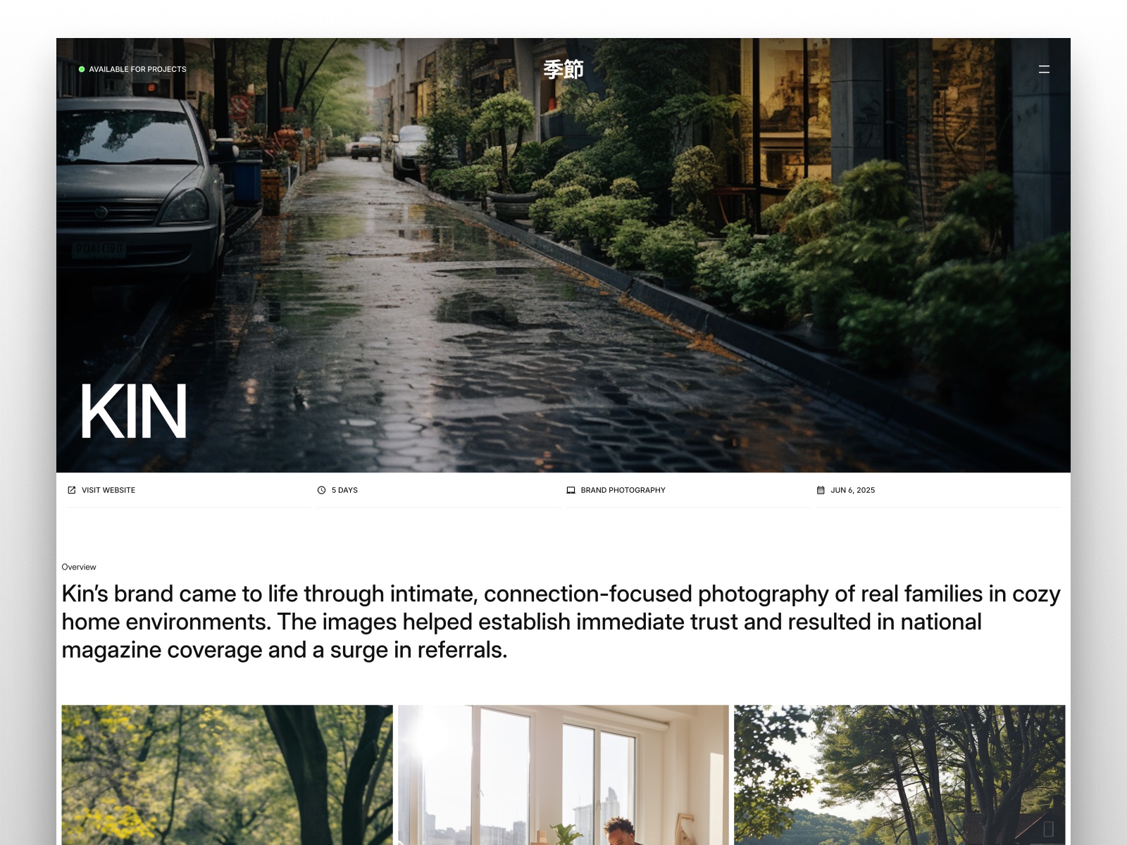 现代专业网站设计灵感，设计工作室、作品集 Framer 网站模板详情图 4