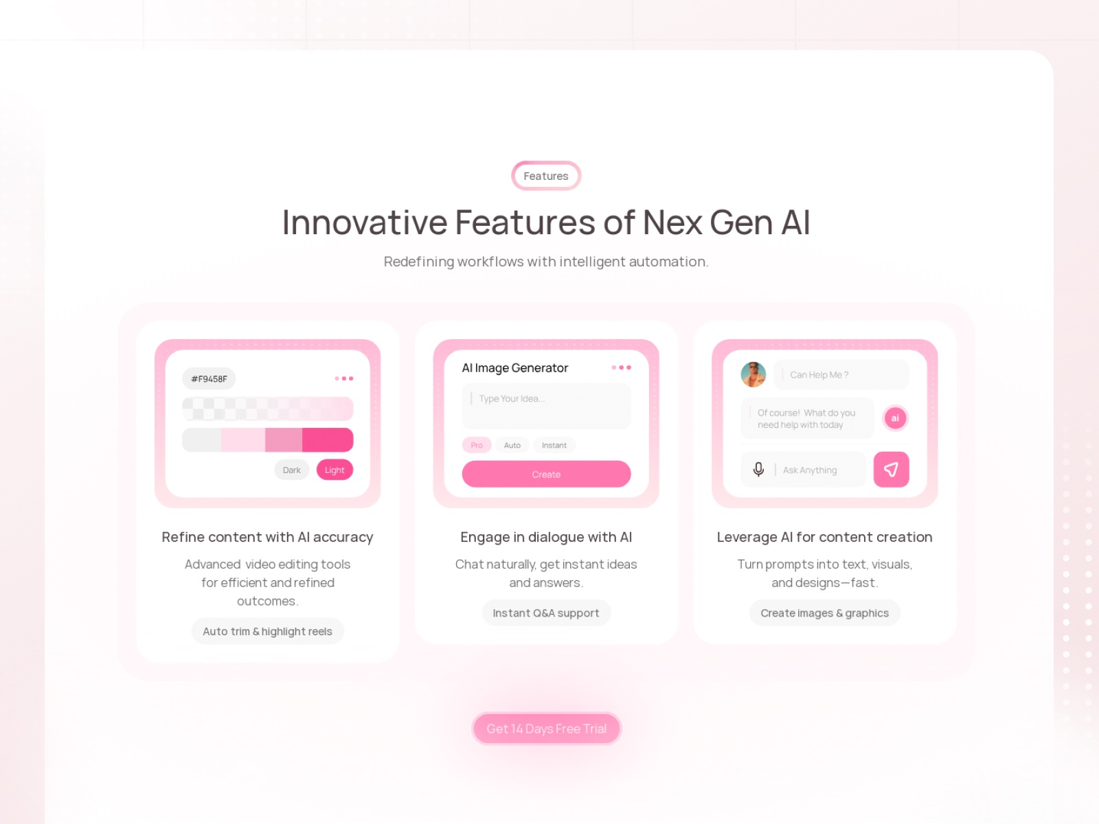 极简动效 AI 机构落地页设计灵感，人工智能、SaaS Framer 网站模板详情图 4