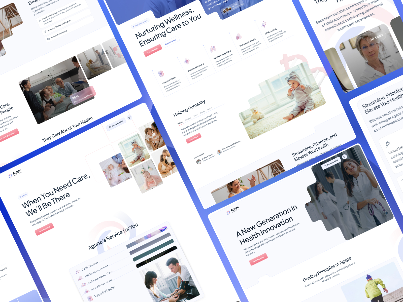AI 产品官网设计灵感，人工智能、医疗健康 Framer 网站模板详情图 3