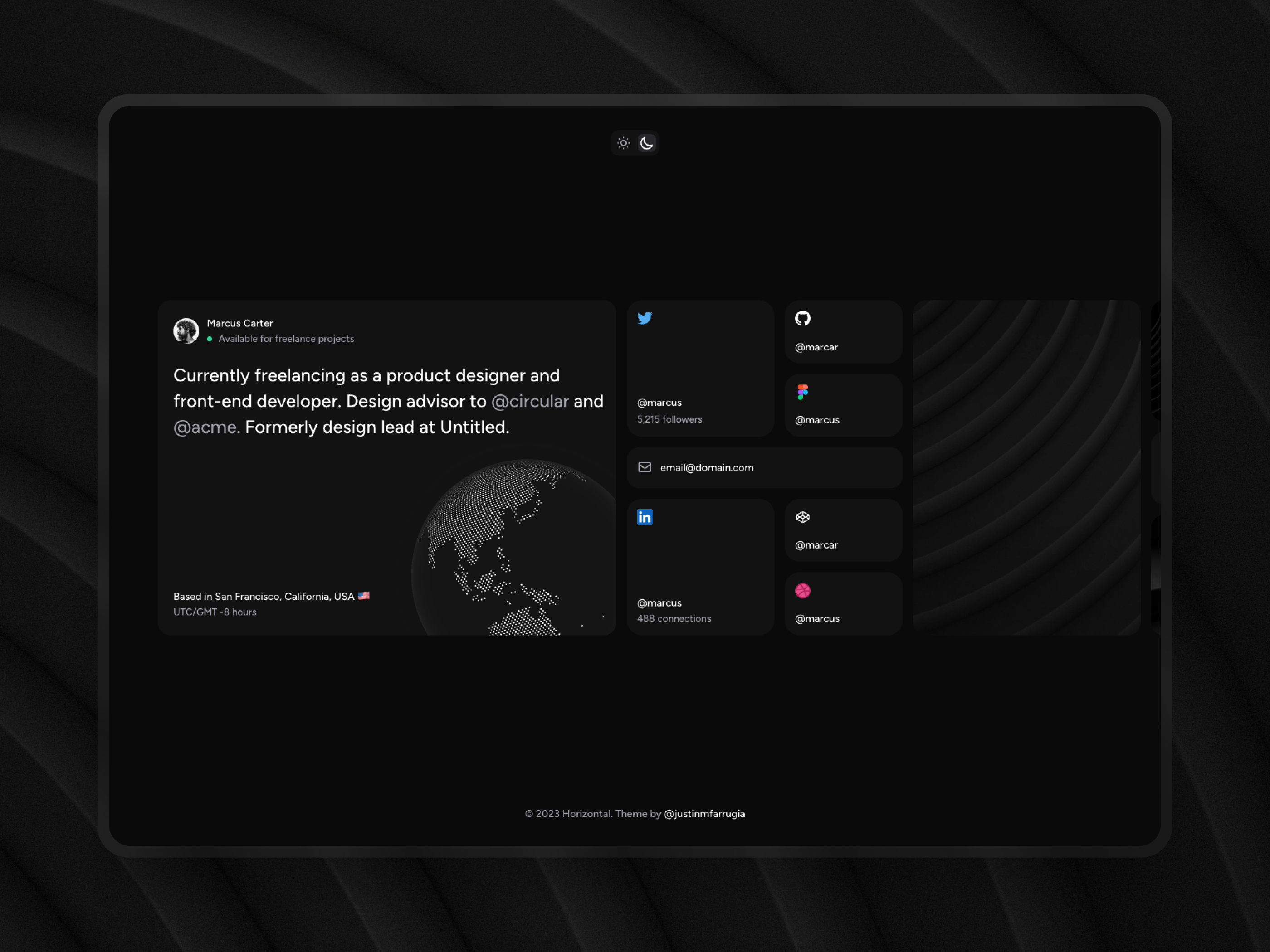 极简现代作品集网站设计灵感，作品集 Framer 网站模板详情图 2