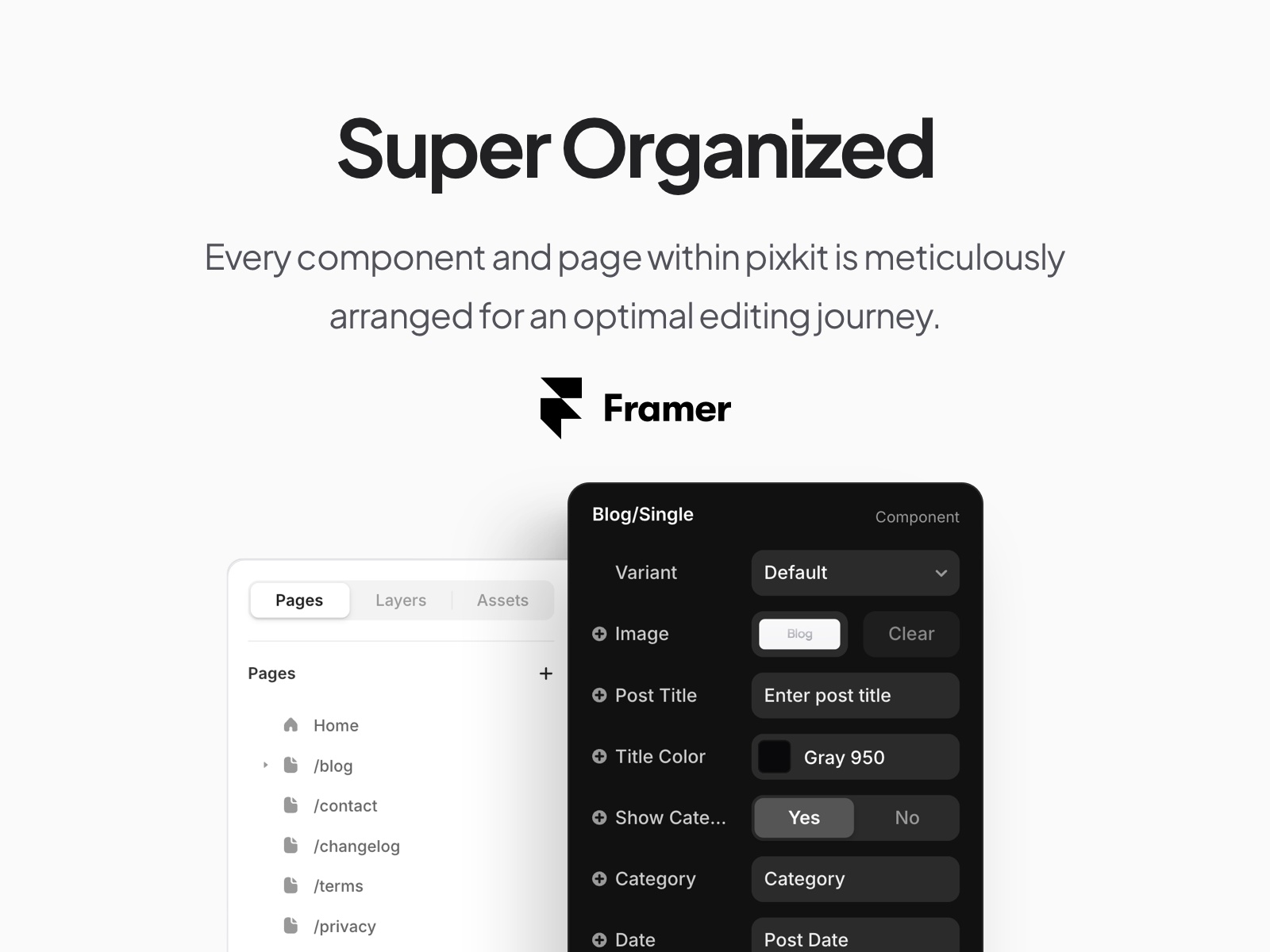 极简专业 SaaS 产品官网设计灵感，SaaS、设计工作室 Framer 网站模板详情图 4