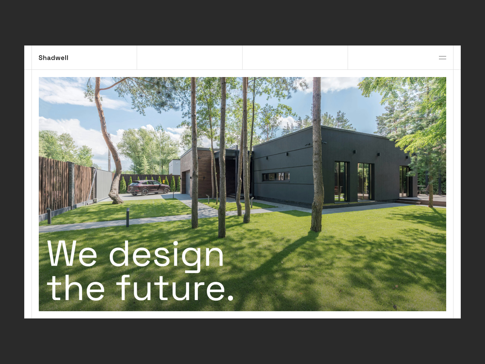 极简动效房地产网站设计灵感，房地产、建筑空间 Framer 网站模板封面图