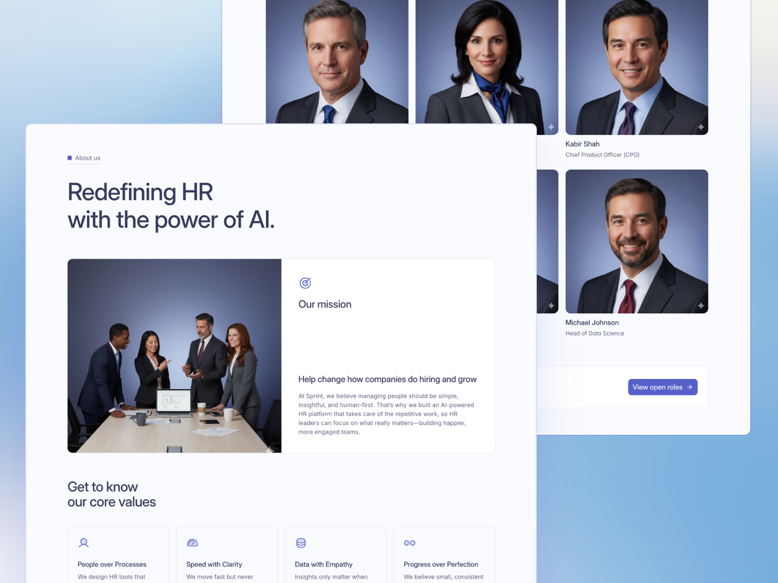 黑白极简现代 AI 产品官网设计灵感，人工智能、SaaS Framer 网站模板详情图 4