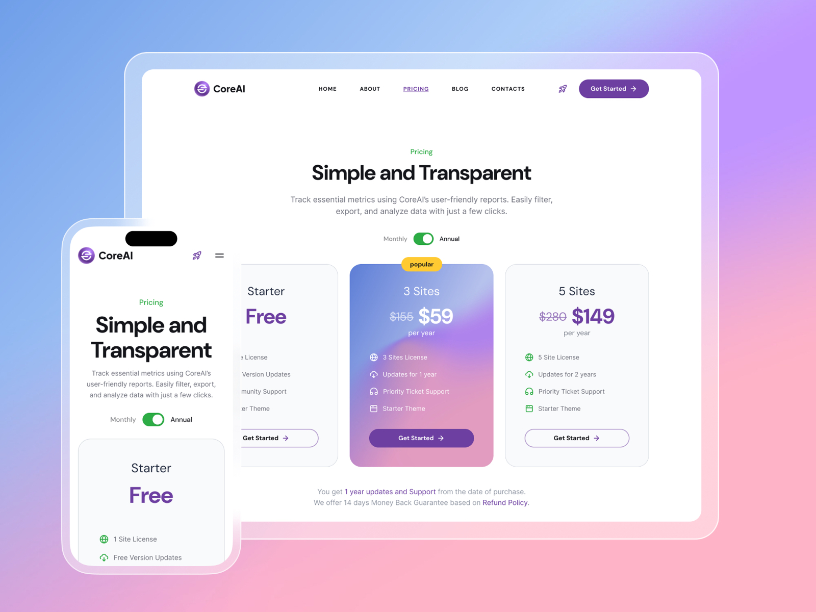 现代专业 AI 产品官网设计灵感，人工智能、SaaS Framer 网站模板详情图 4