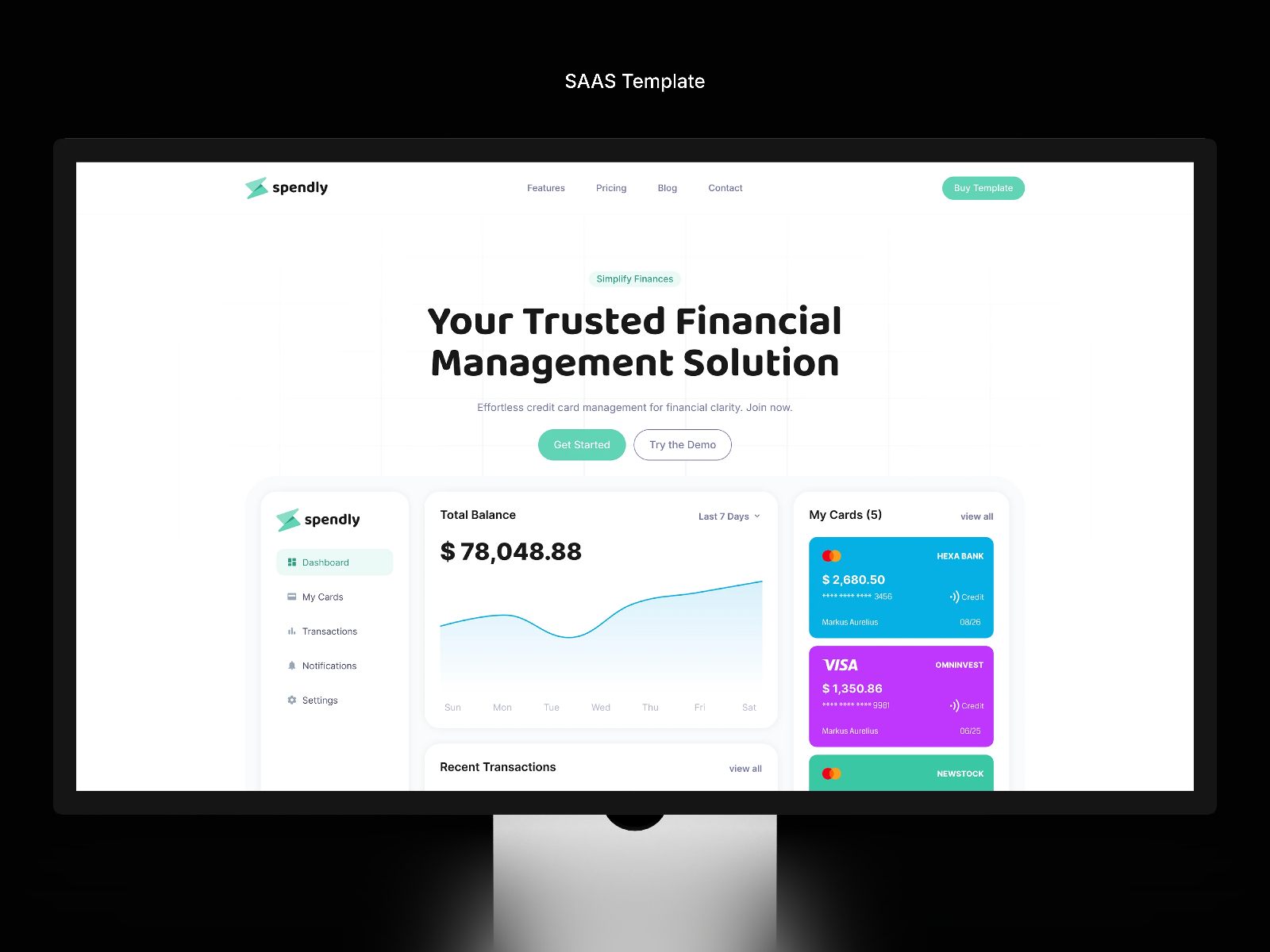 极简现代 SaaS 产品官网设计灵感，SaaS、企业官网 Framer 网站模板详情图 1