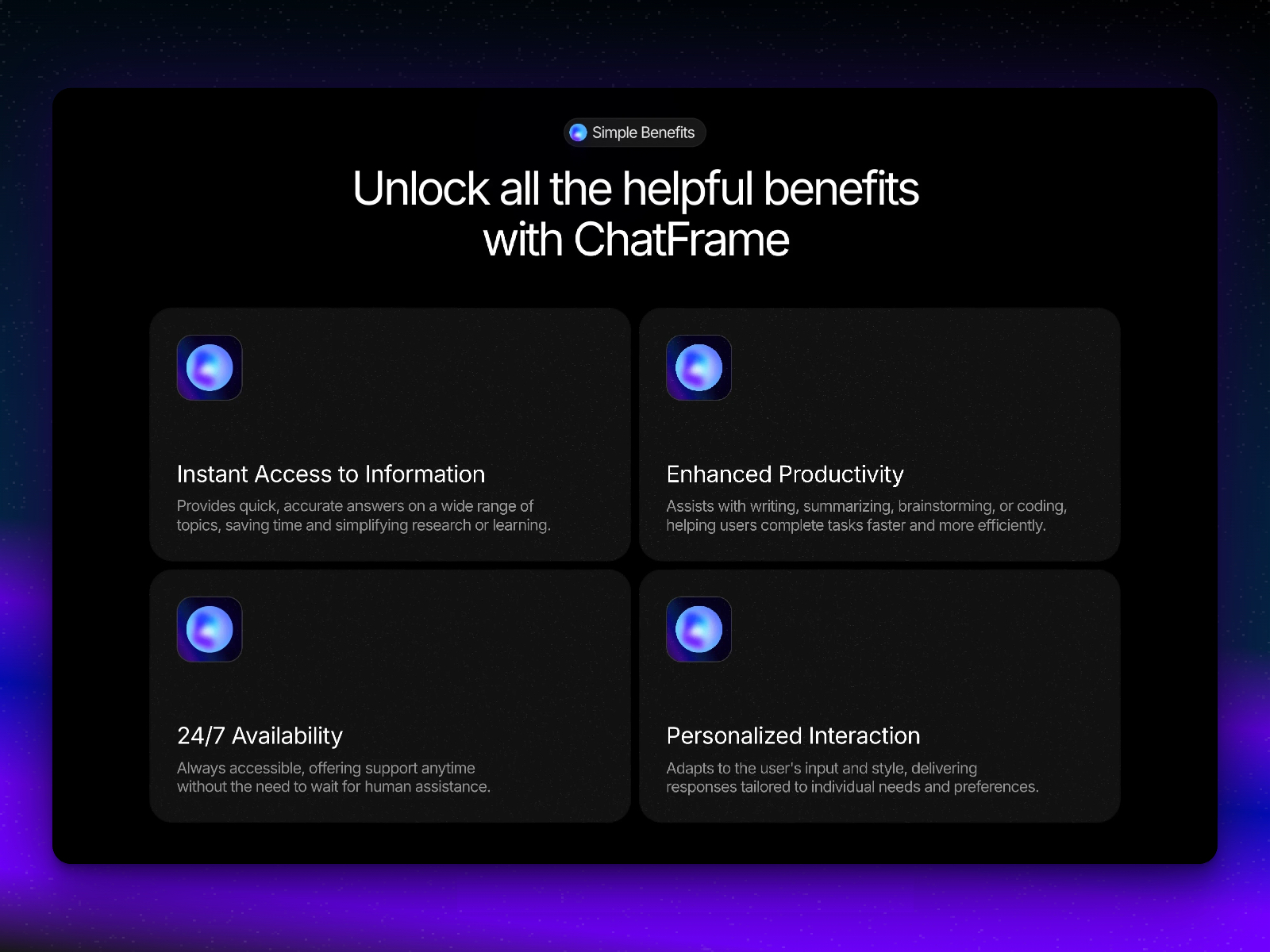 高级暗黑现代 AI 机构落地页设计灵感，人工智能、SaaS Framer 网站模板详情图 4