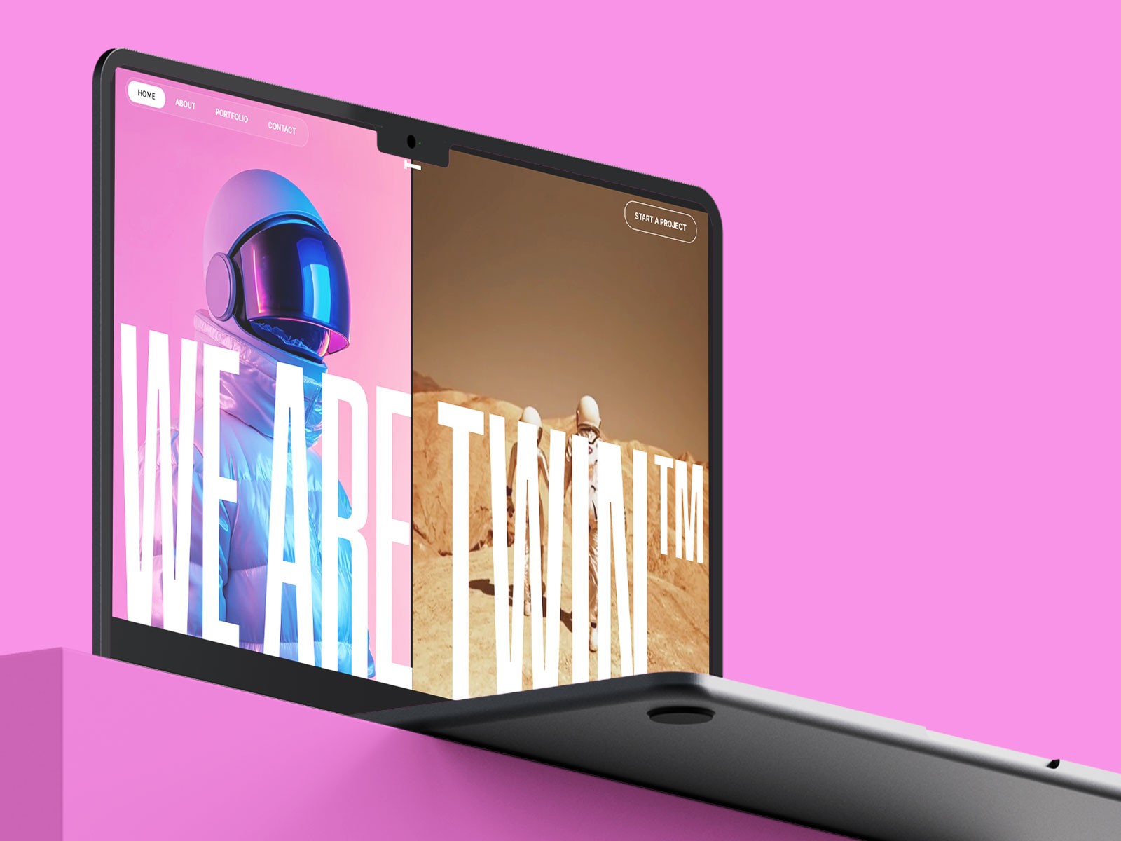 现代专业创意机构官网设计灵感，设计工作室、作品集 Framer 网站模板详情图 1