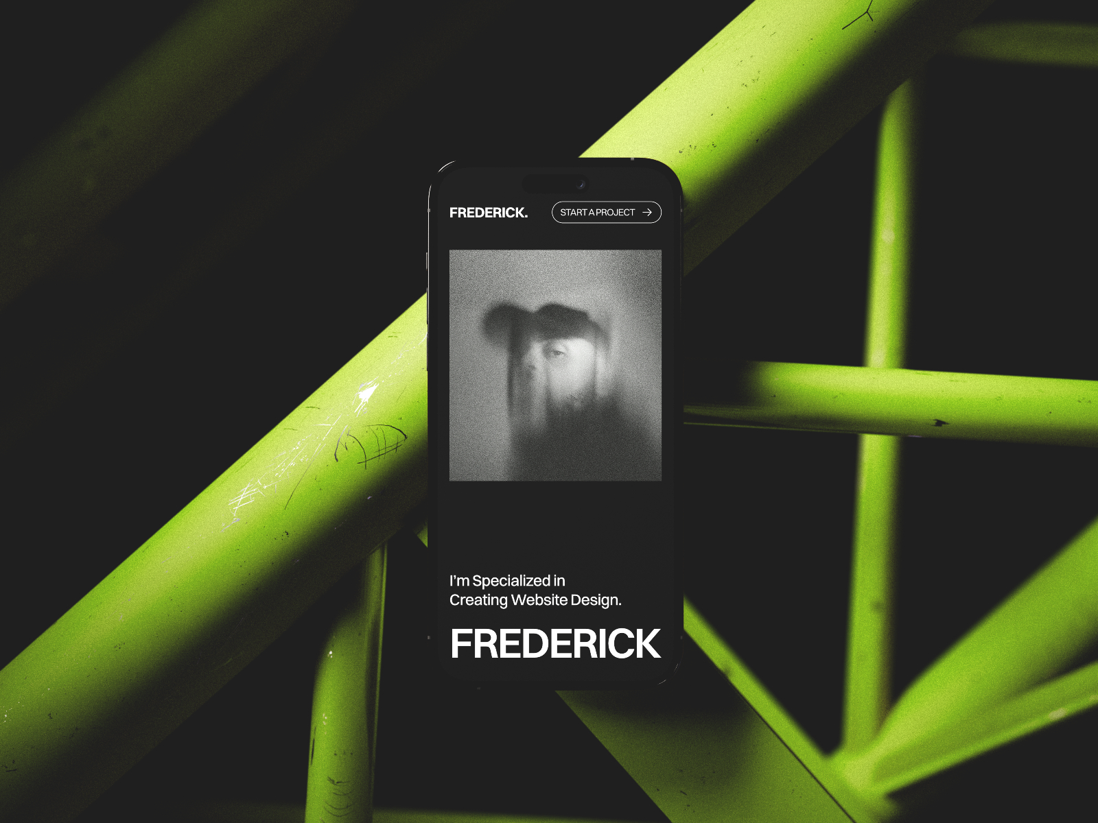 作品集网站设计灵感，作品集 Framer 网站模板详情图 3