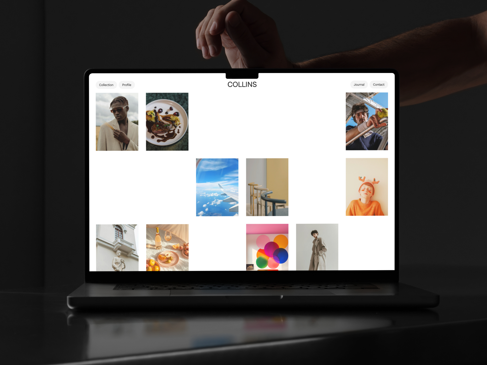 作品集网站设计灵感，作品集 Framer 网站模板详情图 2