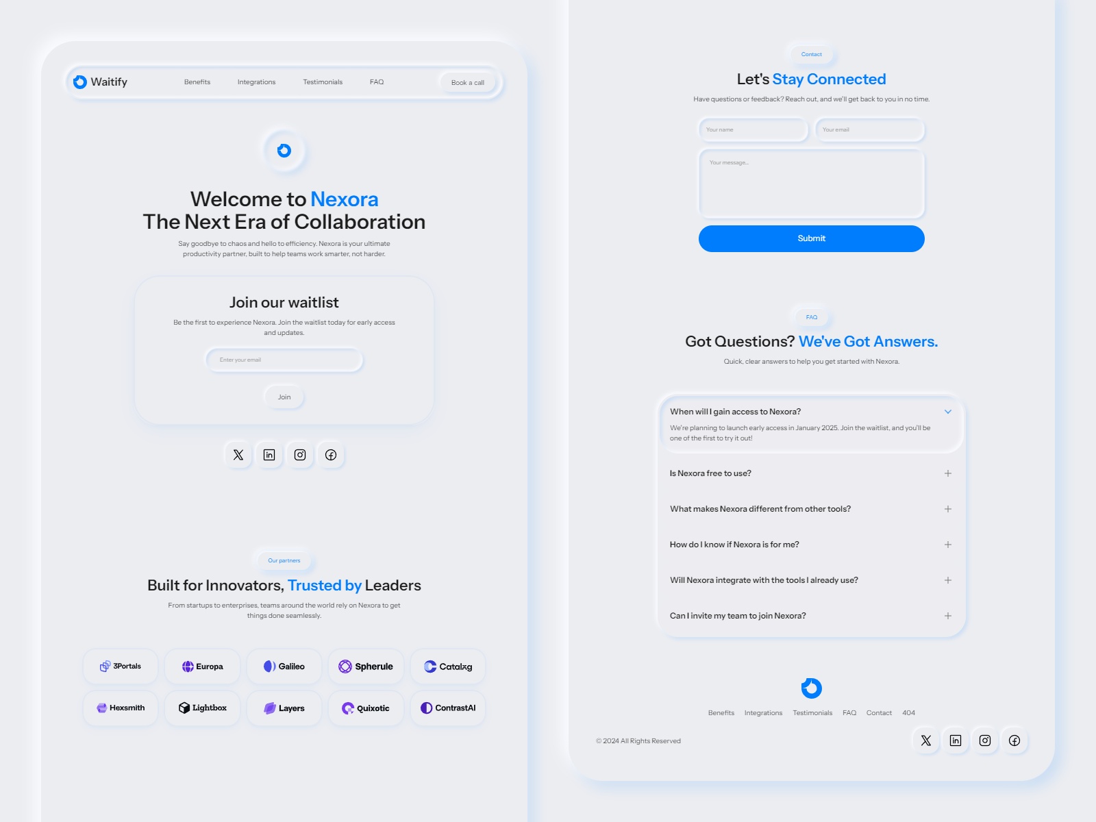 极简现代 SaaS 产品官网设计灵感，SaaS、落地页 Framer 网站模板详情图 2