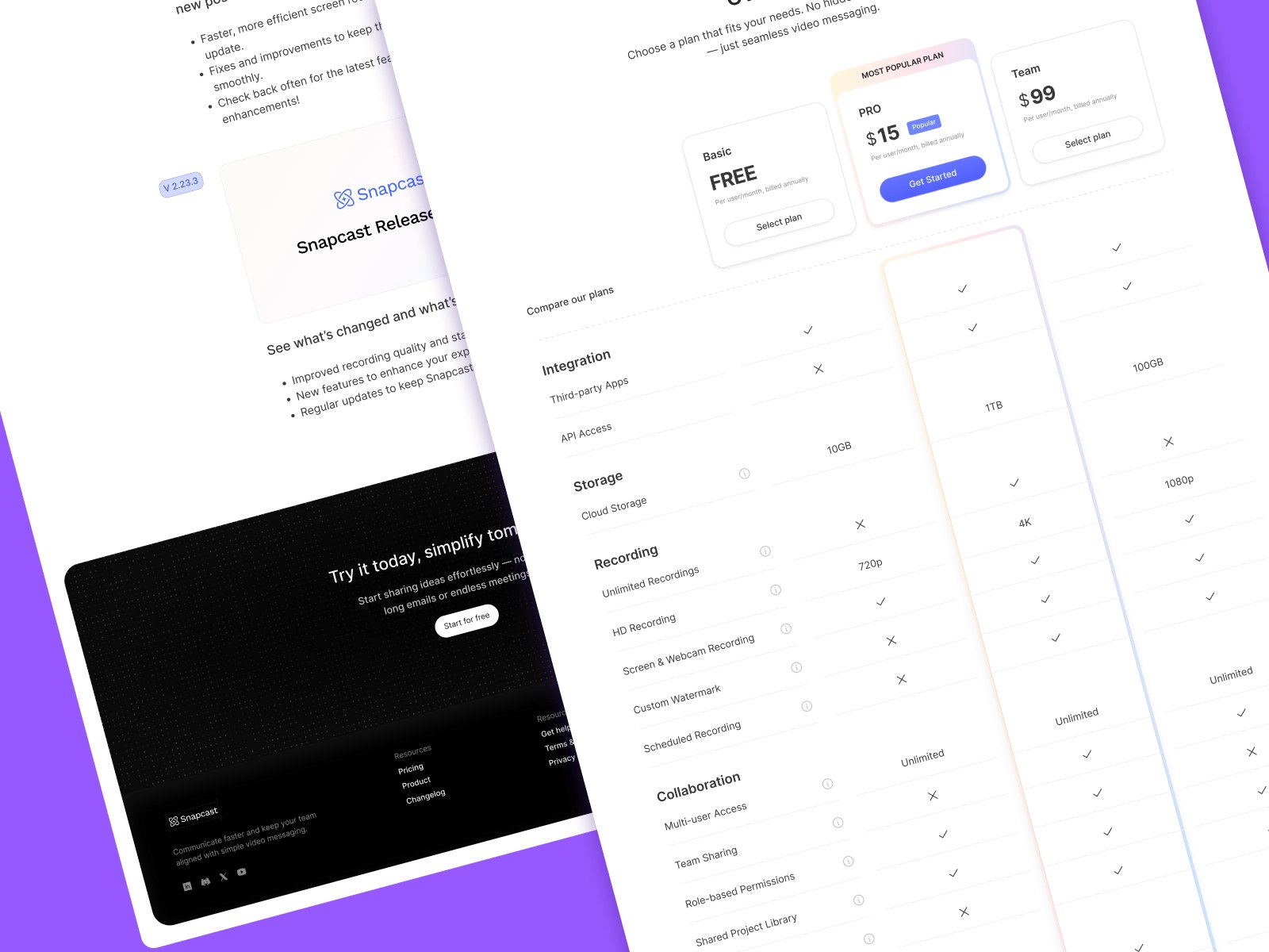 现代动效 AI 产品官网设计灵感，人工智能、SaaS Framer 网站模板详情图 4