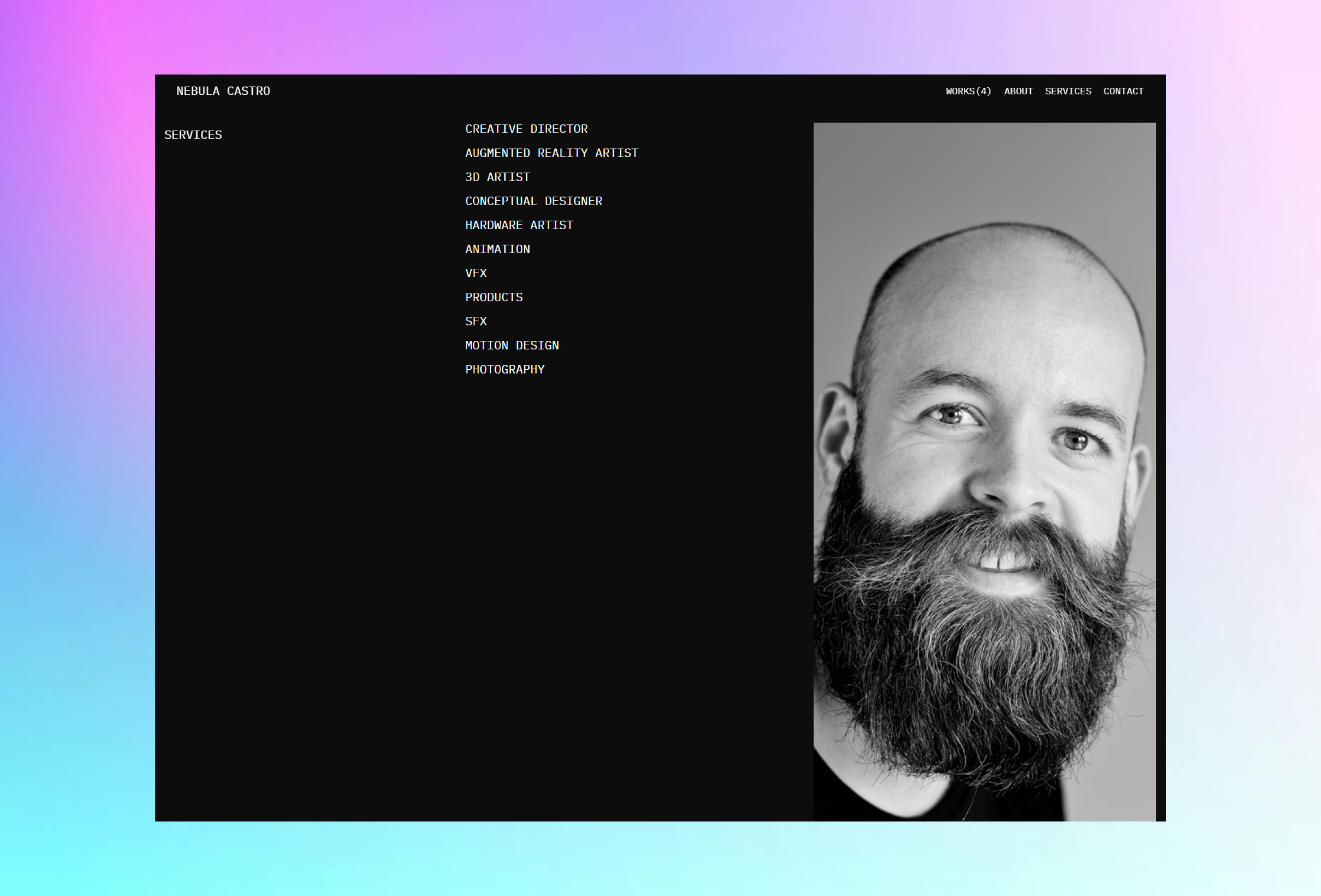 作品集网站设计灵感，作品集、落地页 Framer 网站模板详情图 4