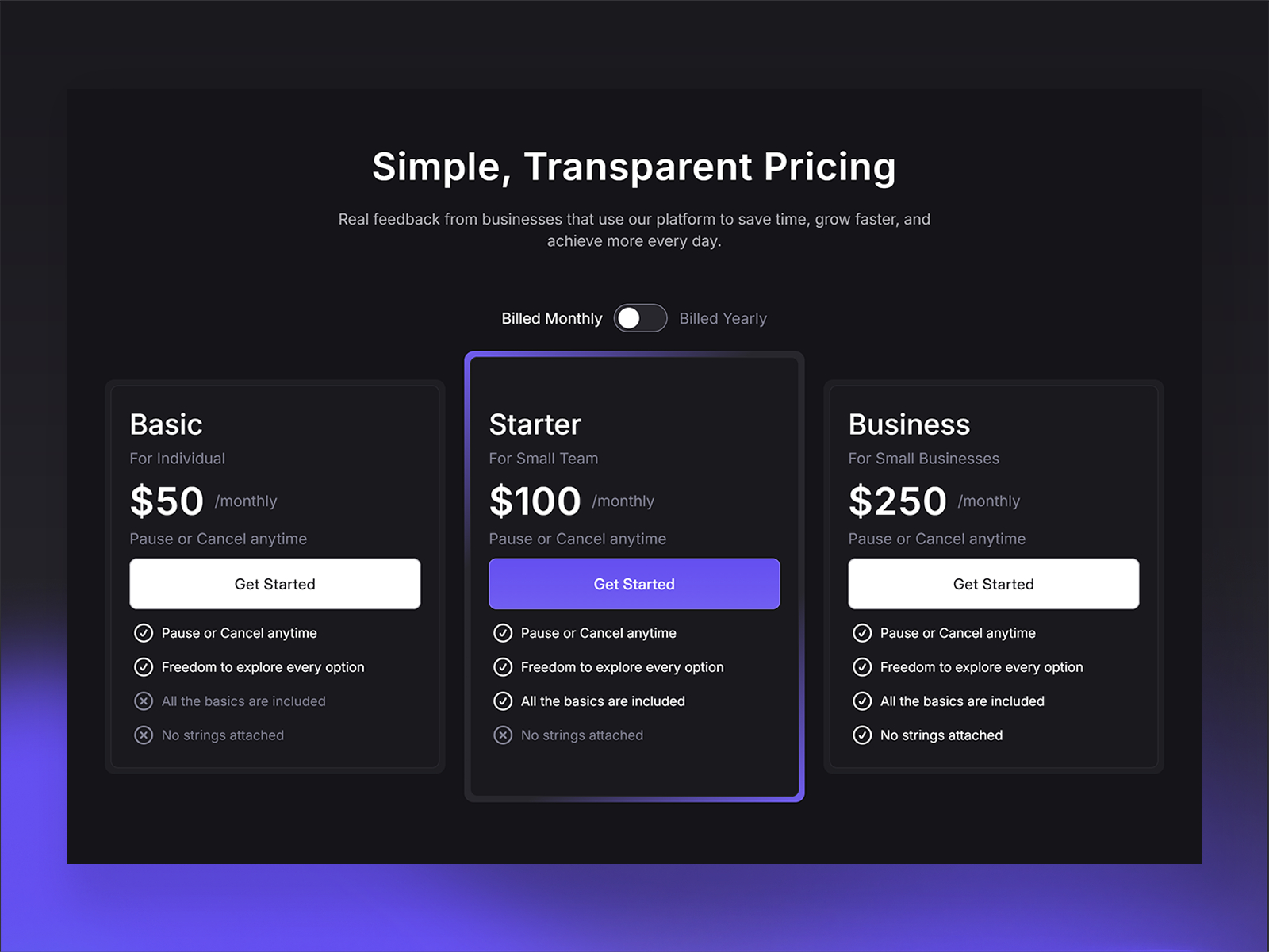 极简现代 SaaS 产品官网设计灵感，SaaS、落地页 Framer 网站模板详情图 3