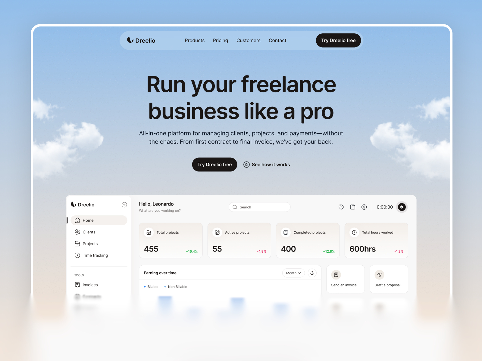 极简现代 SaaS 产品官网设计灵感，SaaS、落地页 Framer 网站模板详情图 1