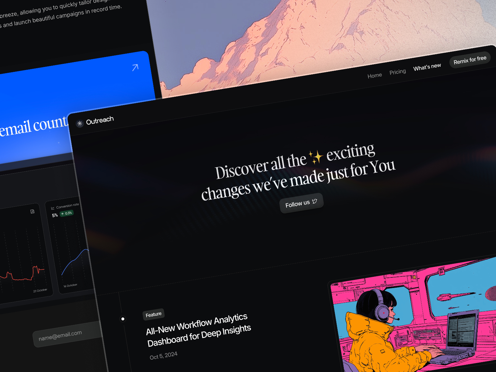 SaaS 产品官网设计灵感，SaaS Framer 网站模板详情图 3