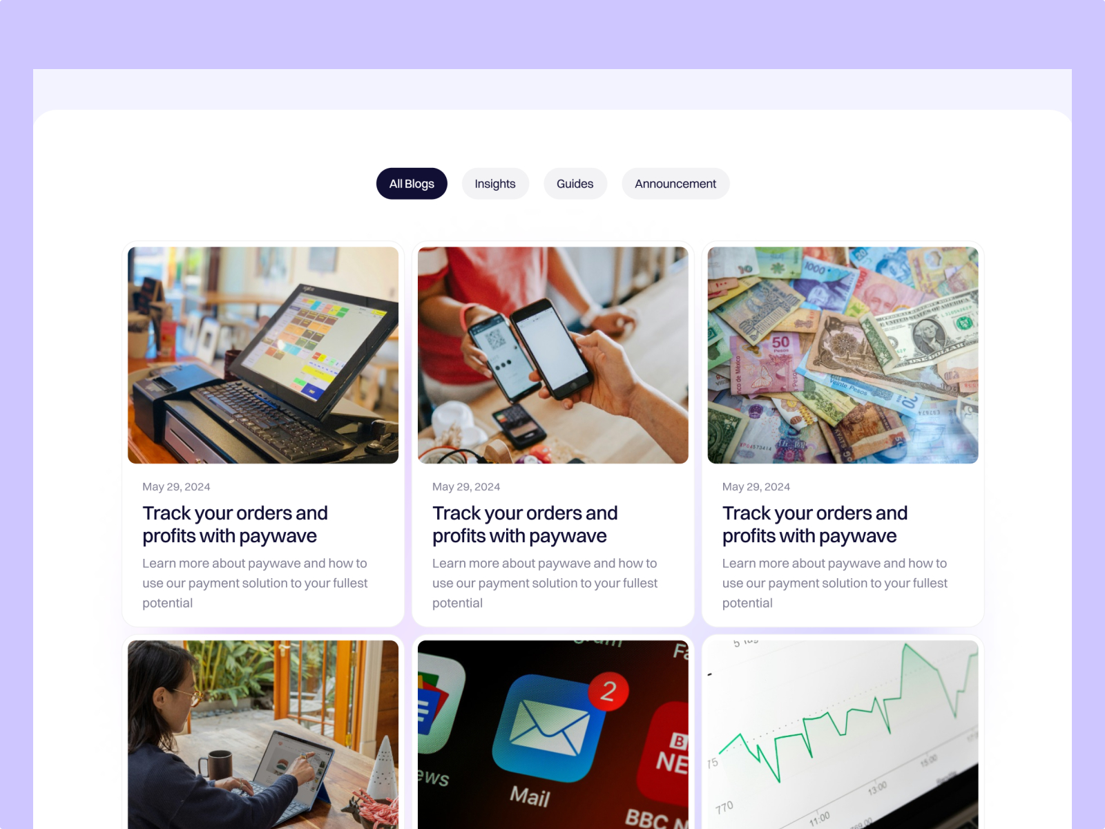 极简清爽浅色金融科技网站设计灵感，金融科技、SaaS Framer 网站模板详情图 4