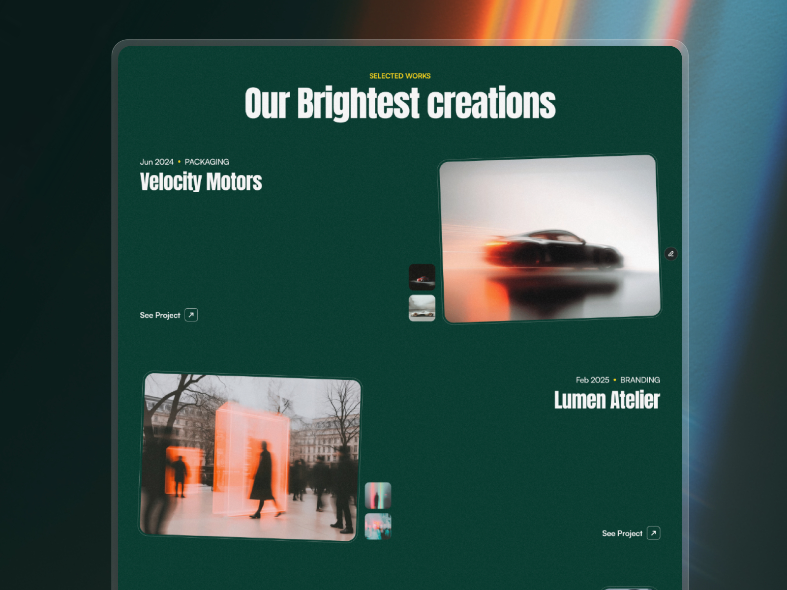 极简现代创意机构官网设计灵感，SaaS、设计工作室 Framer 网站模板详情图 3