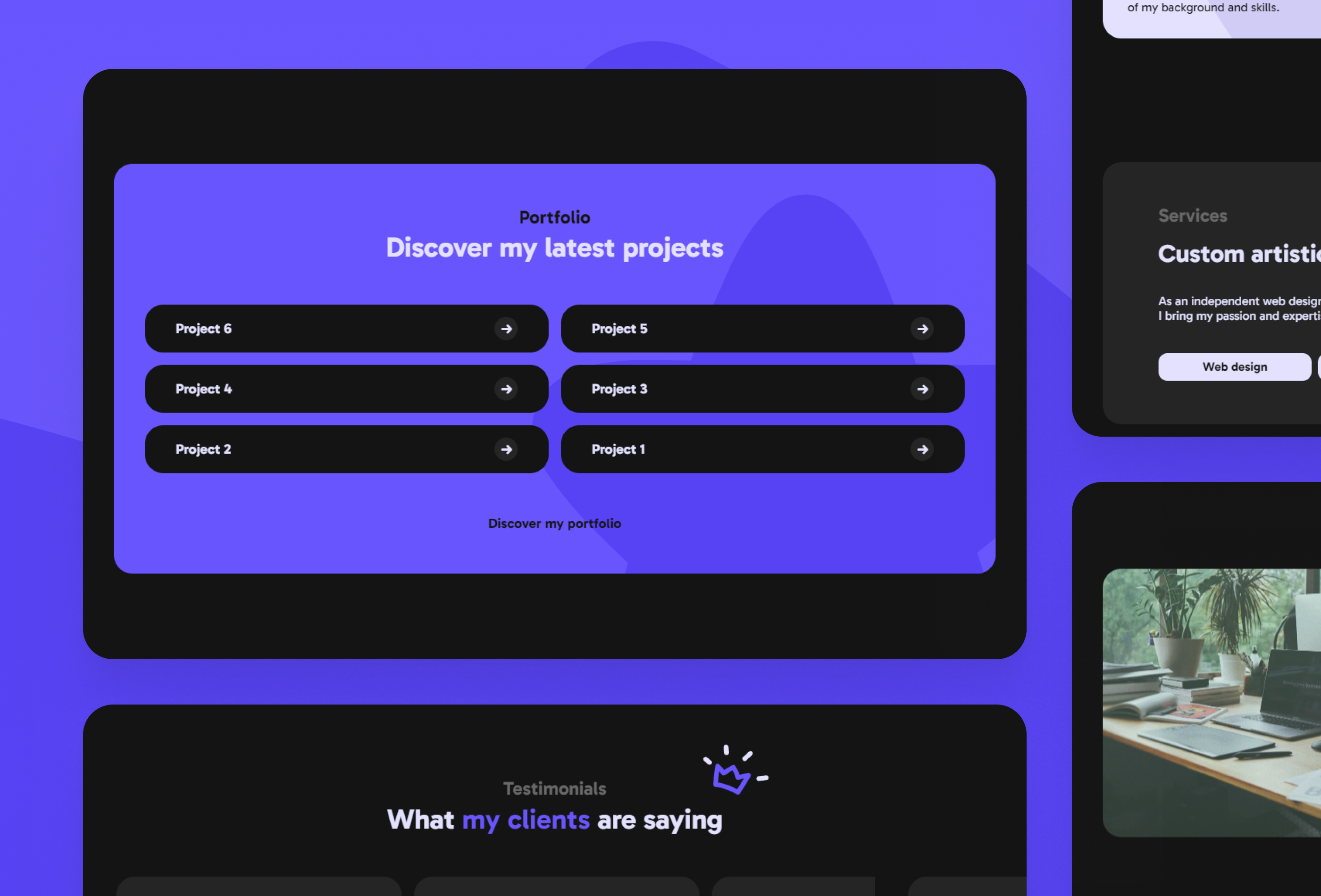 创意机构官网设计灵感，博客内容、设计工作室 Framer 网站模板详情图 4