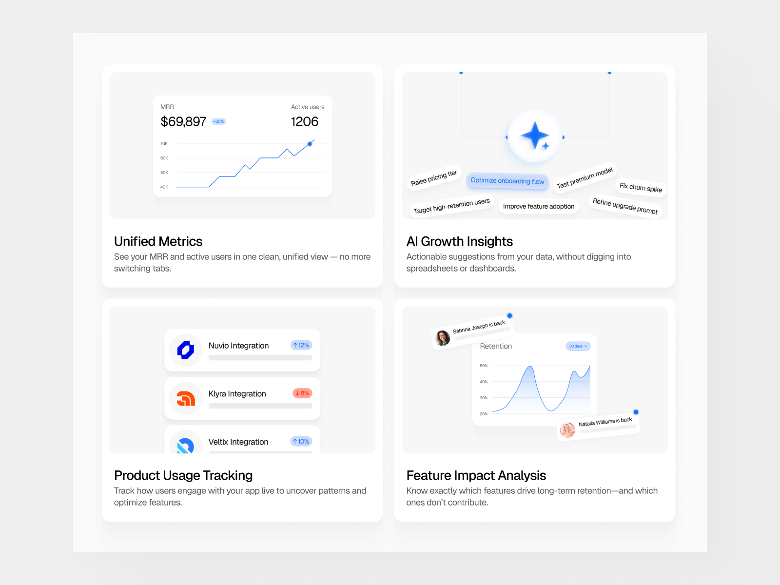 极简现代 SaaS 产品官网设计灵感，SaaS、落地页 Framer 网站模板详情图 2