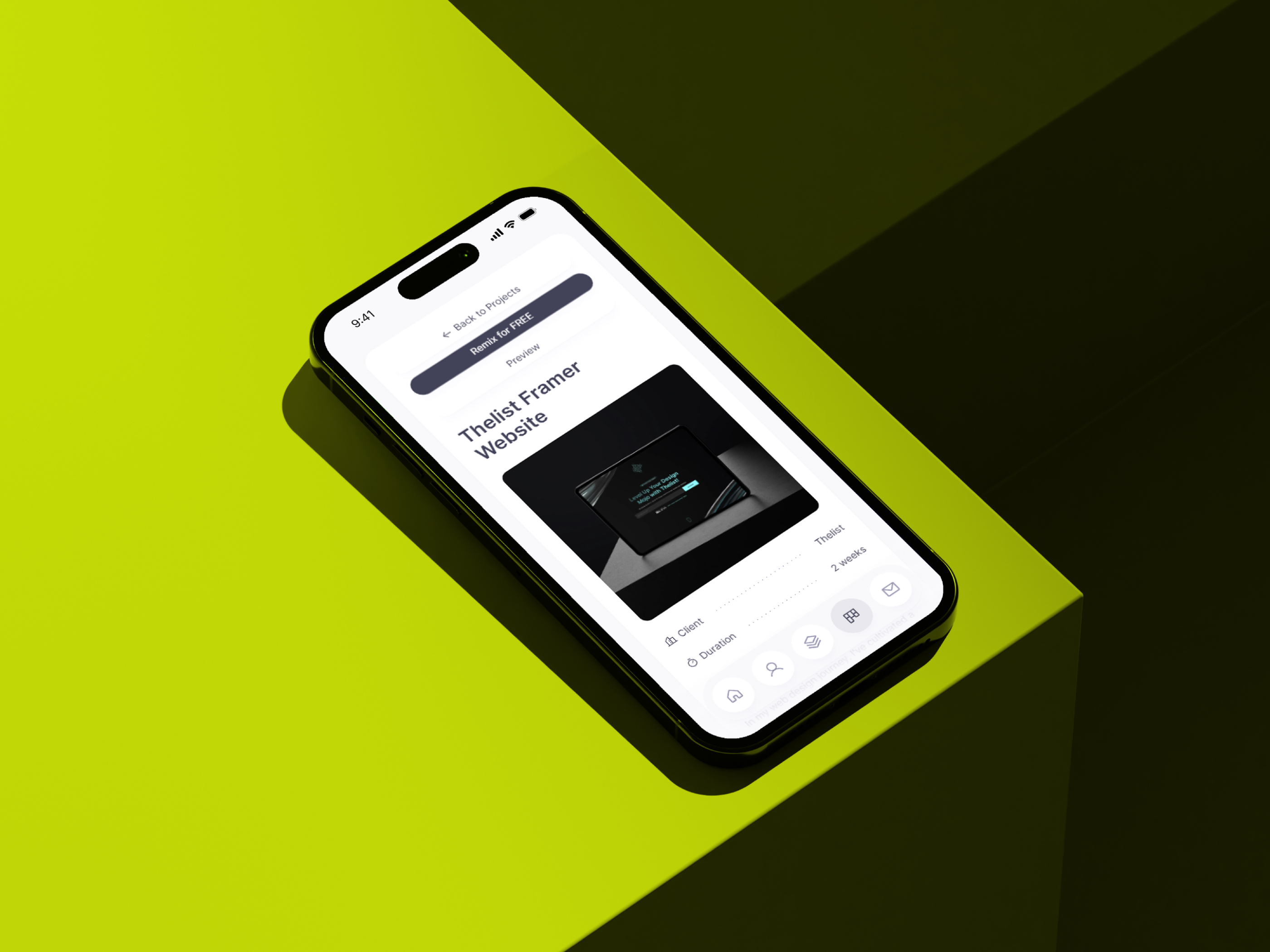 极简清爽浅色创意机构官网设计灵感，设计工作室、作品集 Framer 网站模板详情图 4