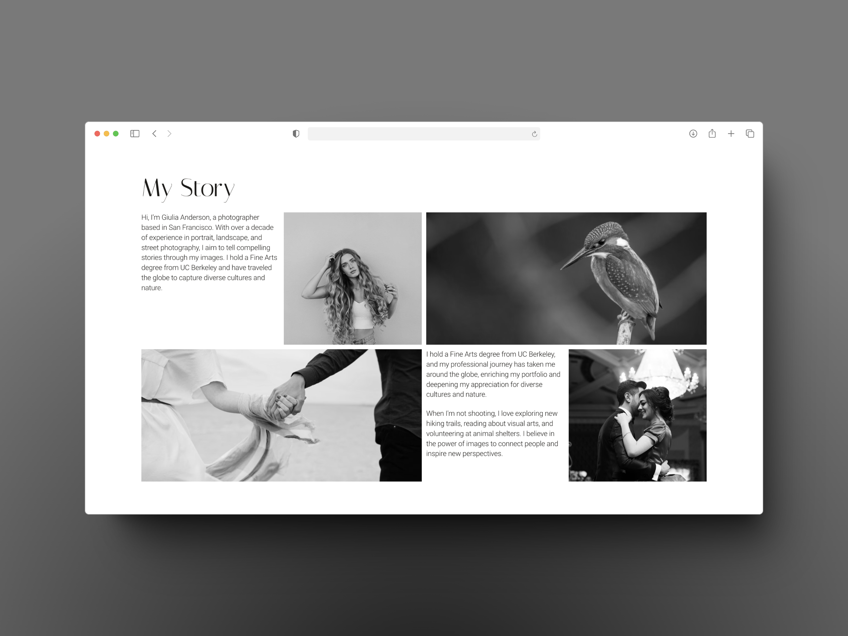 极简个人品牌网站设计灵感，作品集 Framer 网站模板详情图 3