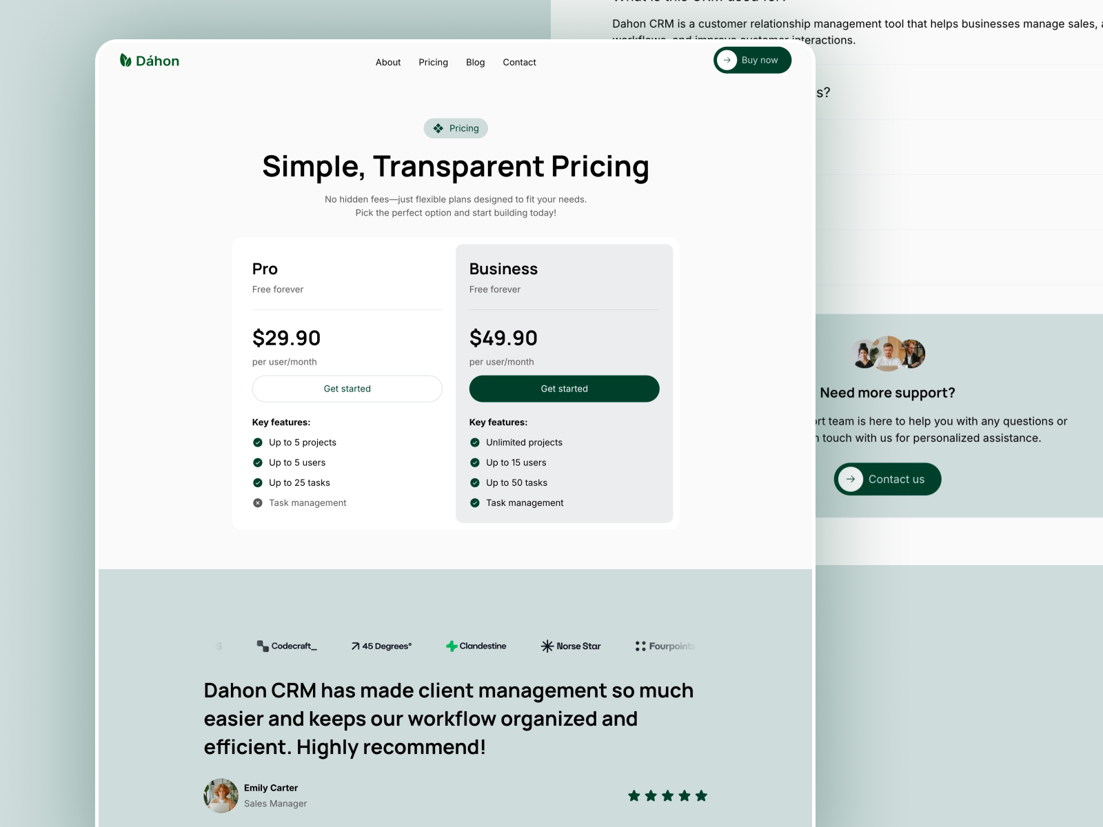 极简现代 AI 产品官网设计灵感，人工智能、SaaS Framer 网站模板详情图 4