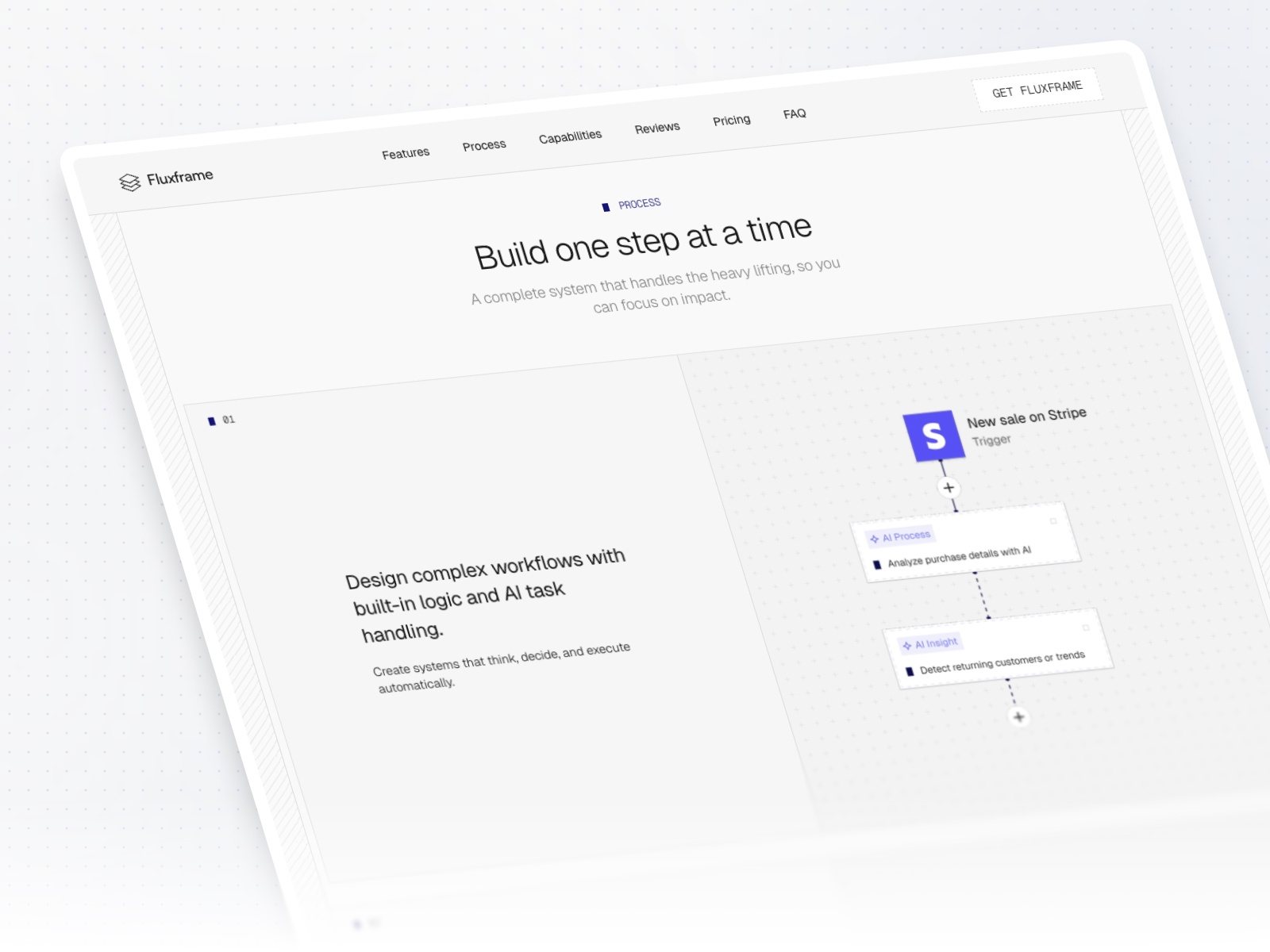 黑白极简现代 SaaS 产品官网设计灵感，SaaS、落地页 Framer 网站模板详情图 3