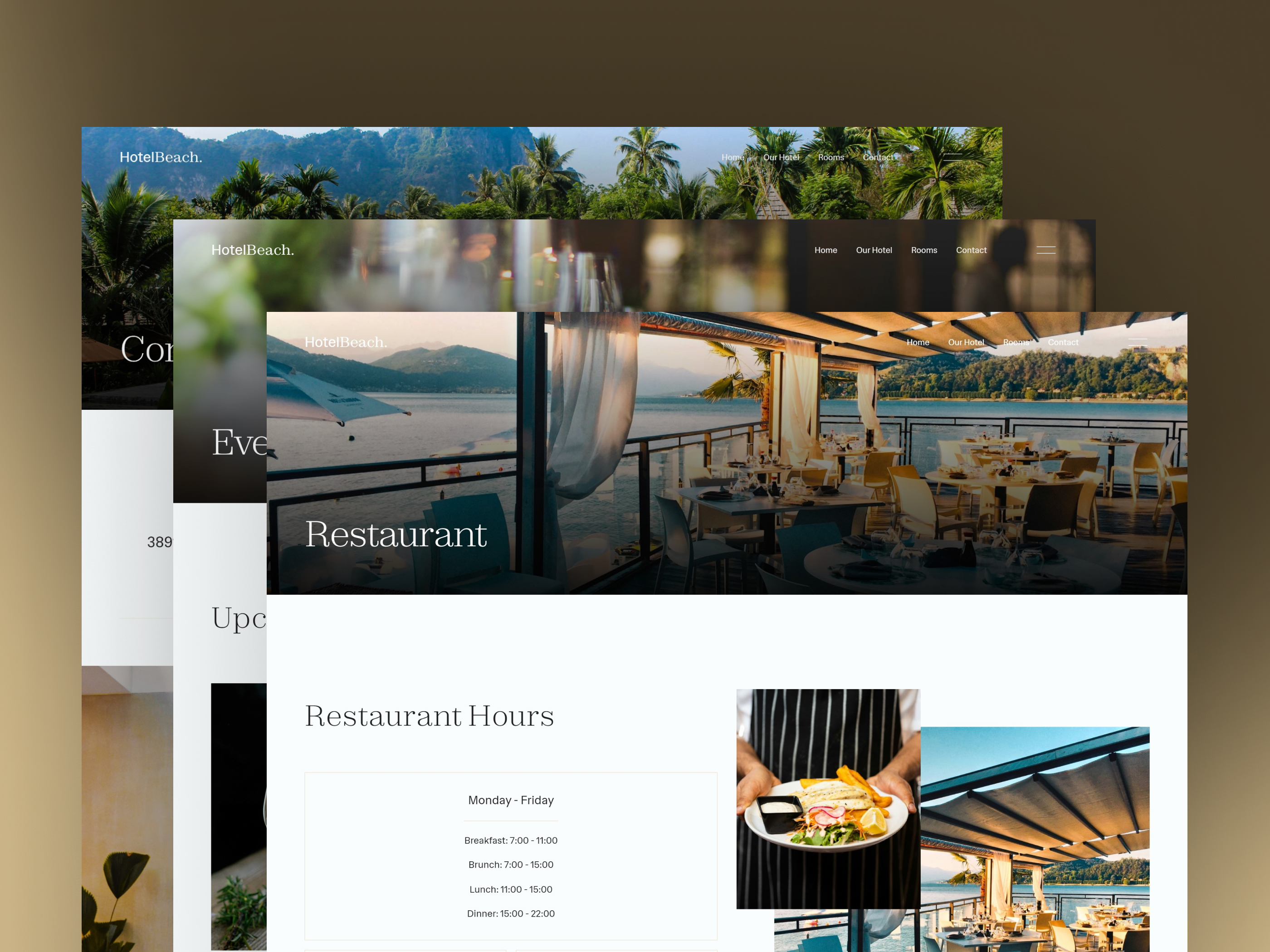 旅游酒店网站设计灵感，旅游酒店 Framer 网站模板详情图 3